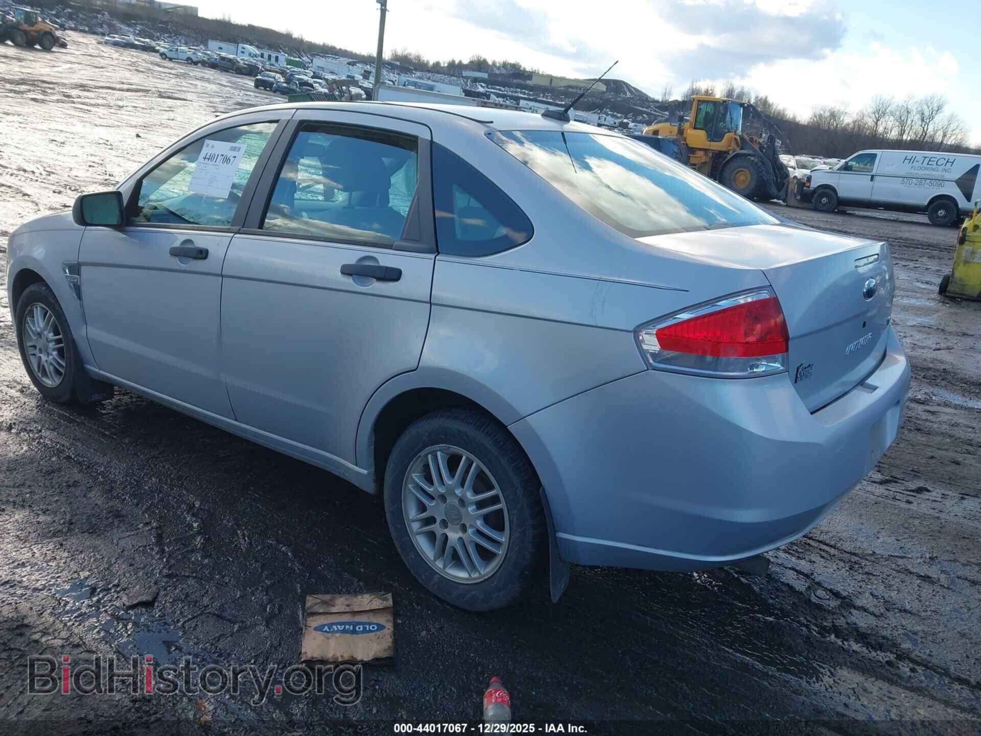 2008 FORD FOCUS - VIN: 1FAHP35N28W123978 - Фото 3