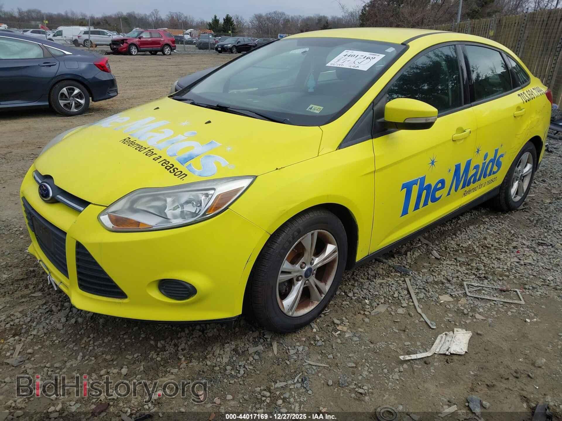 2014 FORD FOCUS - VIN: 1FADP3F28EL244482 - Фото 2