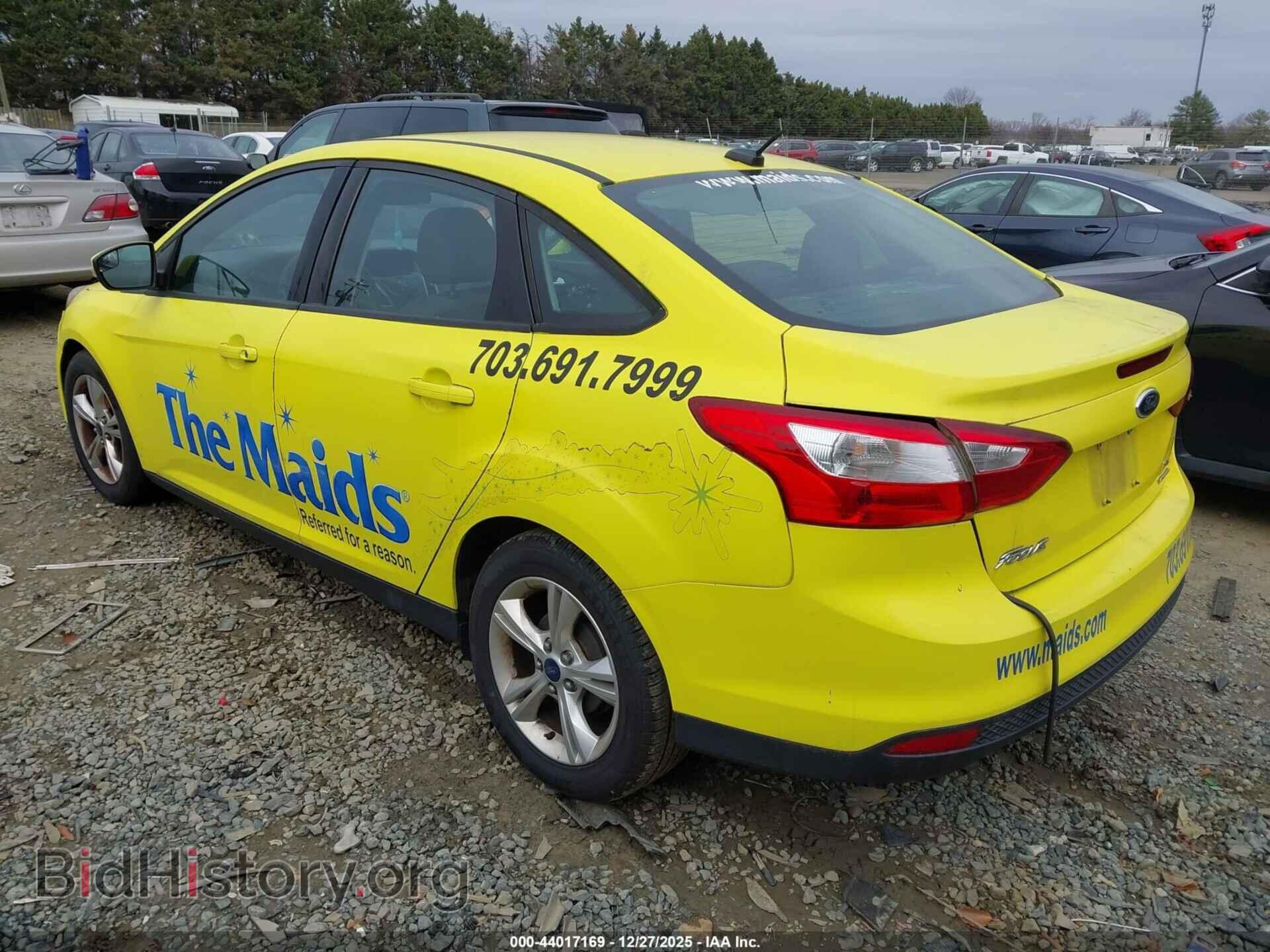 2014 FORD FOCUS - VIN: 1FADP3F28EL244482 - Фото 3