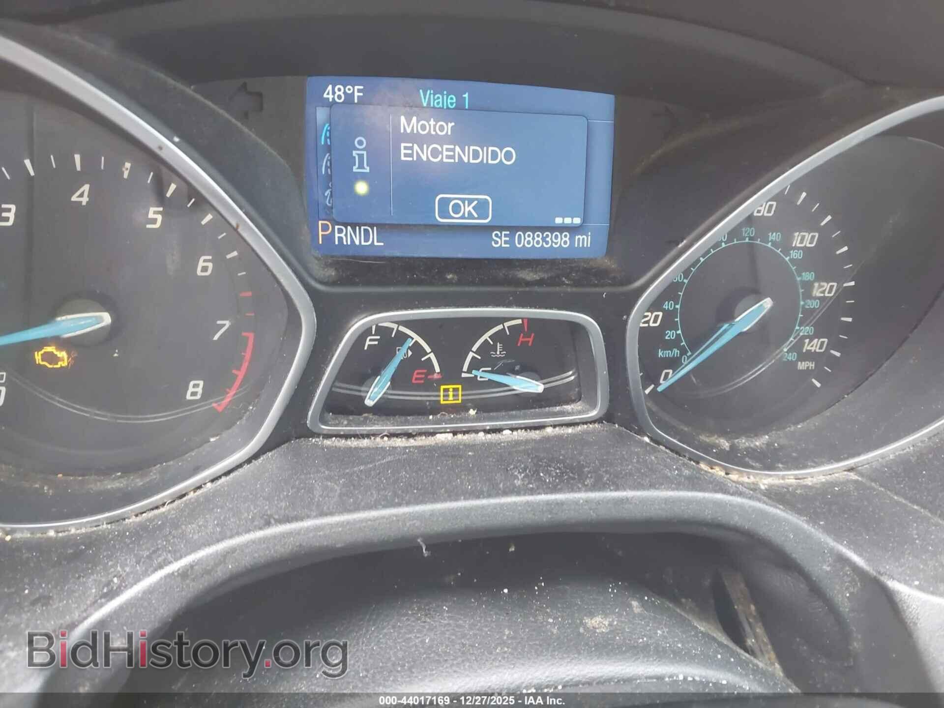 2014 FORD FOCUS - VIN: 1FADP3F28EL244482 - Фото 7