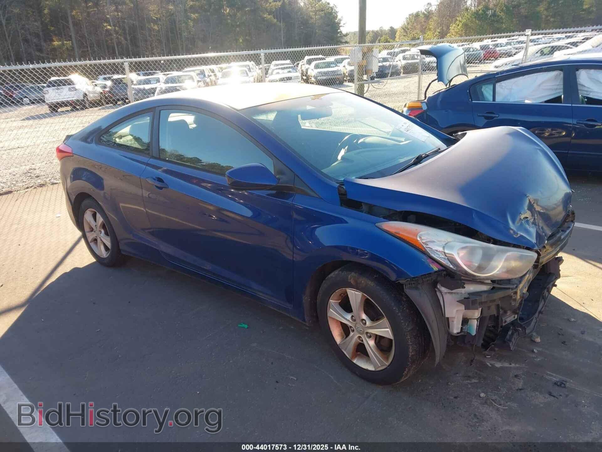 Фотография KMHDH6AE8DU020000 - HYUNDAI ELANTRA 2013
