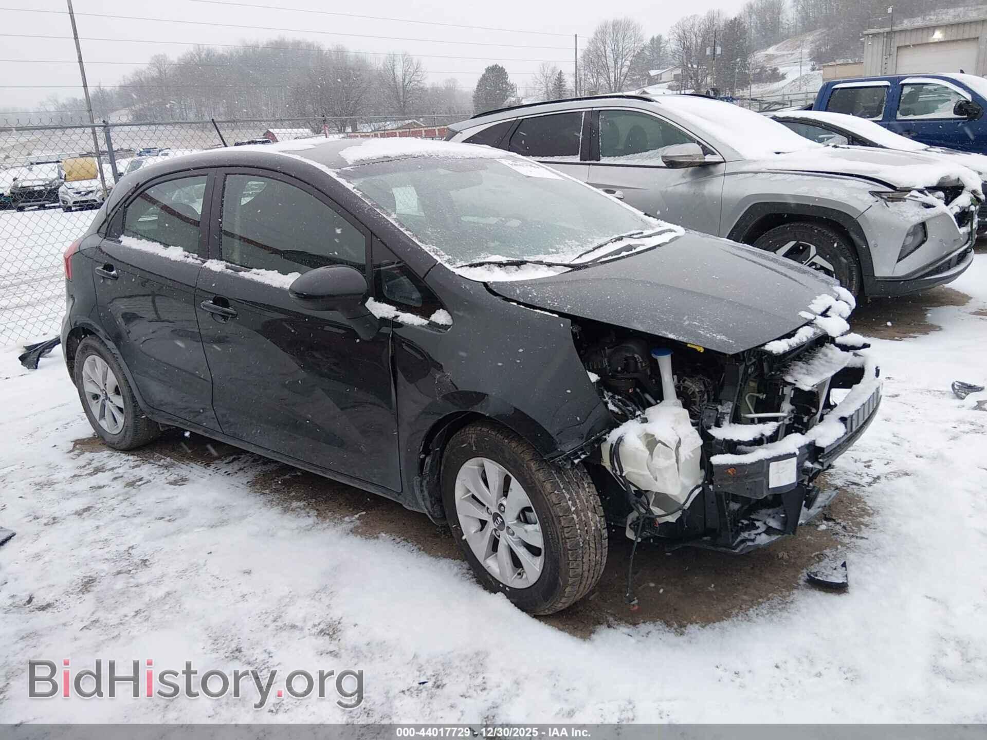 Фотография KNADN5A33G6659915 - KIA RIO 2016