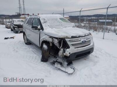 2013 Ford EXPLORER XLT, white — VIN 1FM5K8D82DGB92433, IAAI