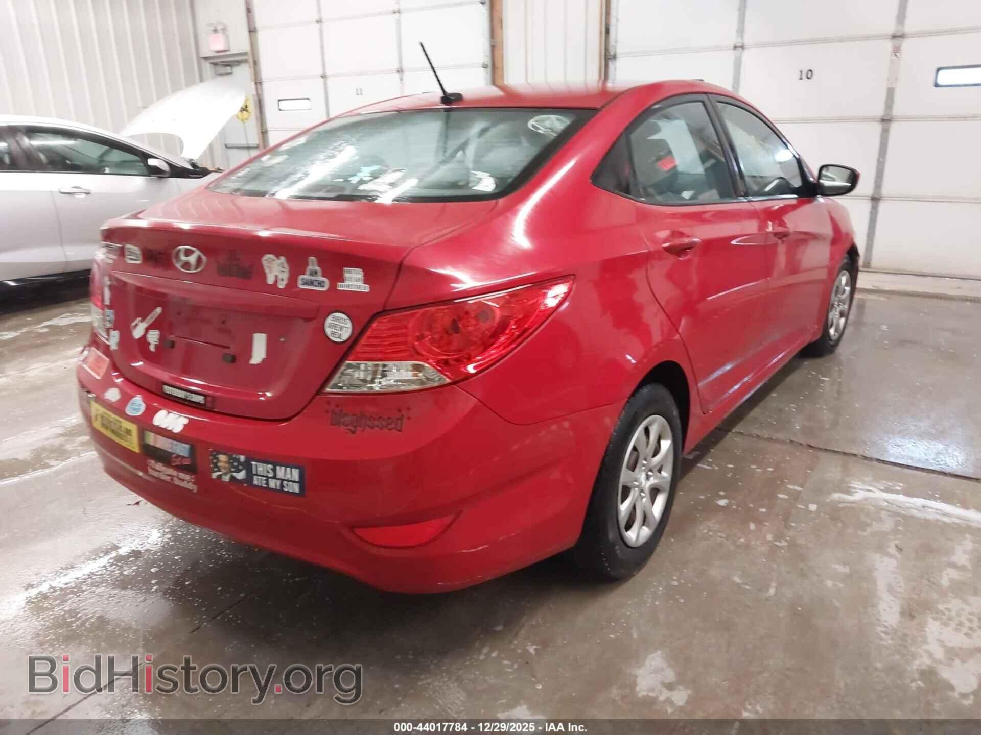 2014 HYUNDAI ACCENT - VIN: KMHCT4AE1EU614640 - Фото 4