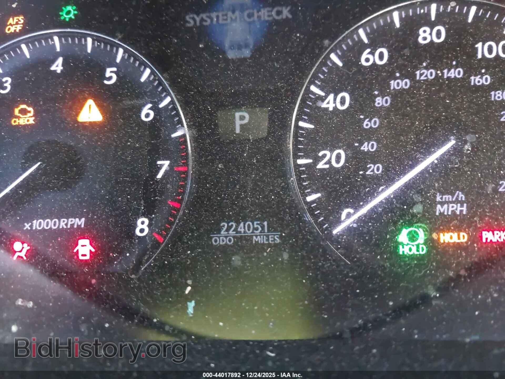 2011 LEXUS LS 460 - VIN: JTHBL5EF7B5107903 - Фото 7