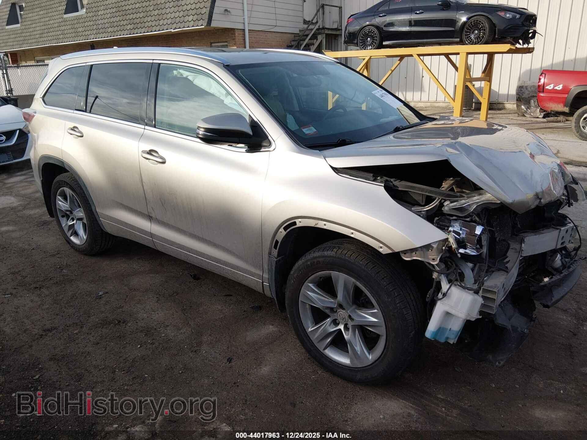 Photo 5TDDKRFH0FS154145 - TOYOTA HIGHLANDER 2015
