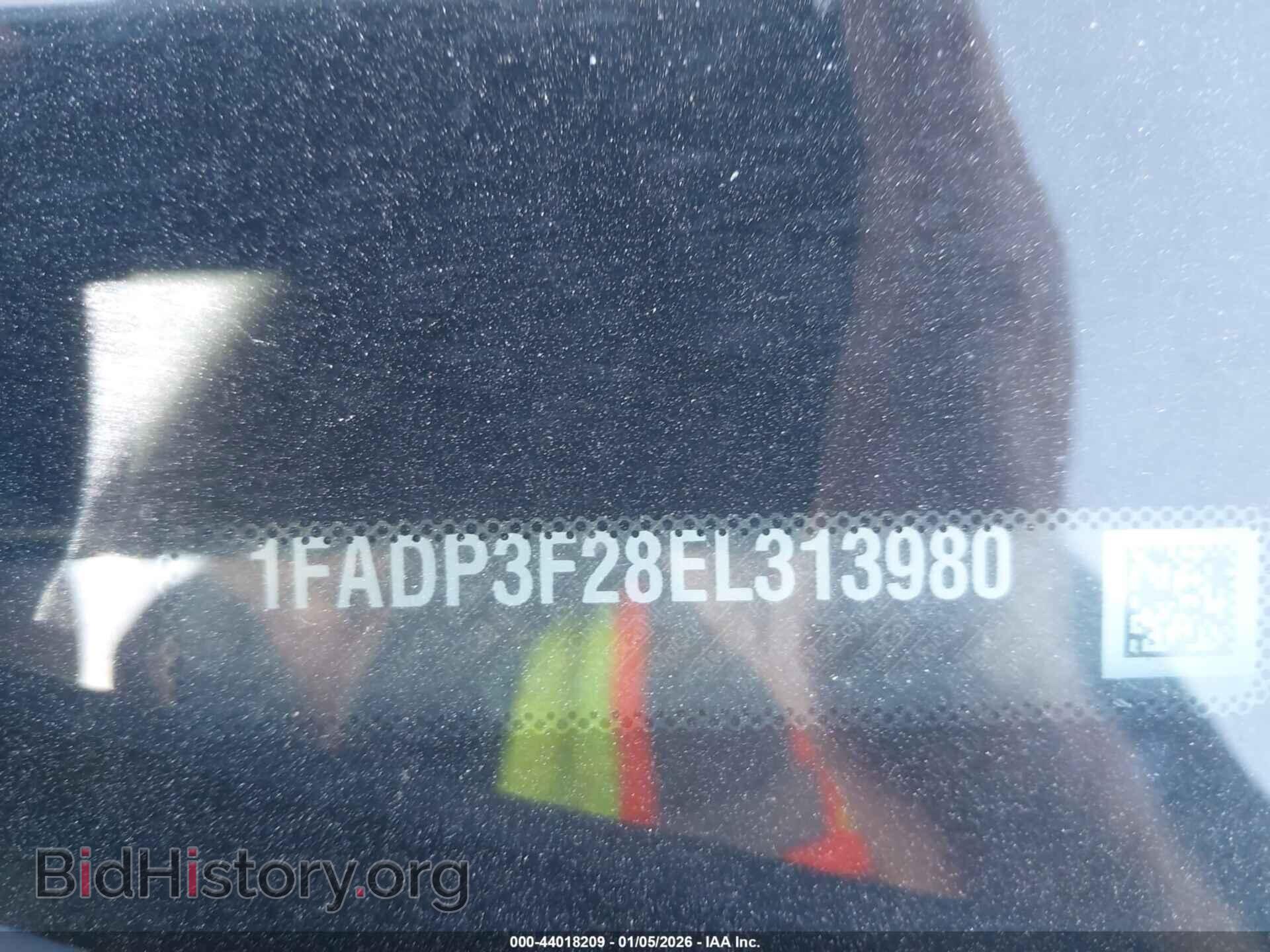 2014 FORD FOCUS - VIN: 1FADP3F28EL313980 - Фото 9