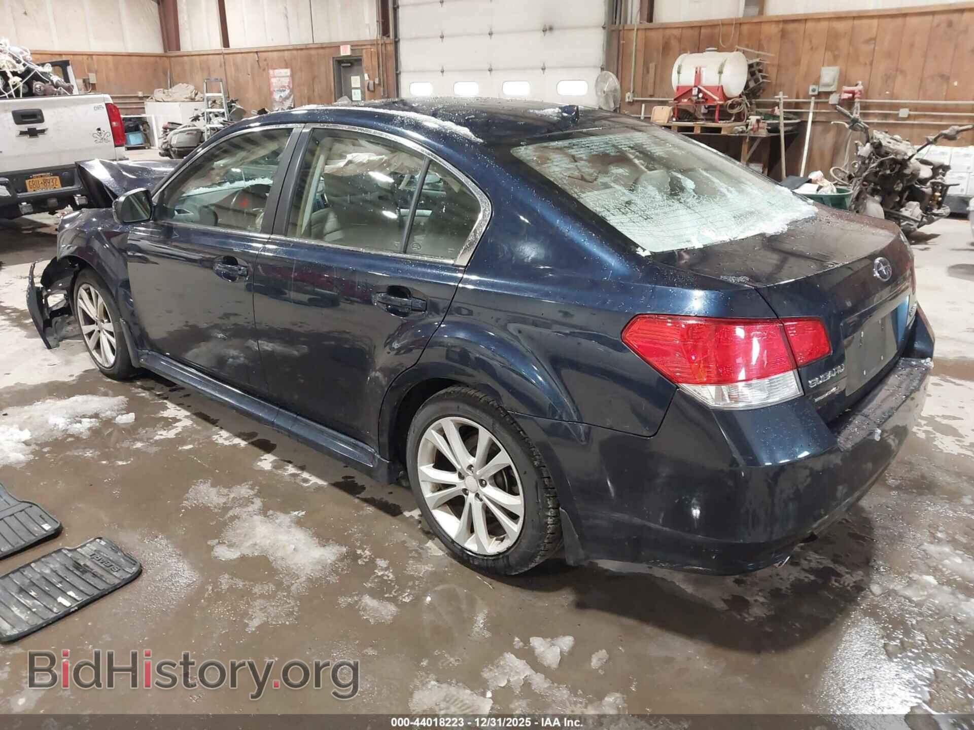 2014 SUBARU LEGACY - VIN: 4S3BMBD60E3025817 - Фото 3
