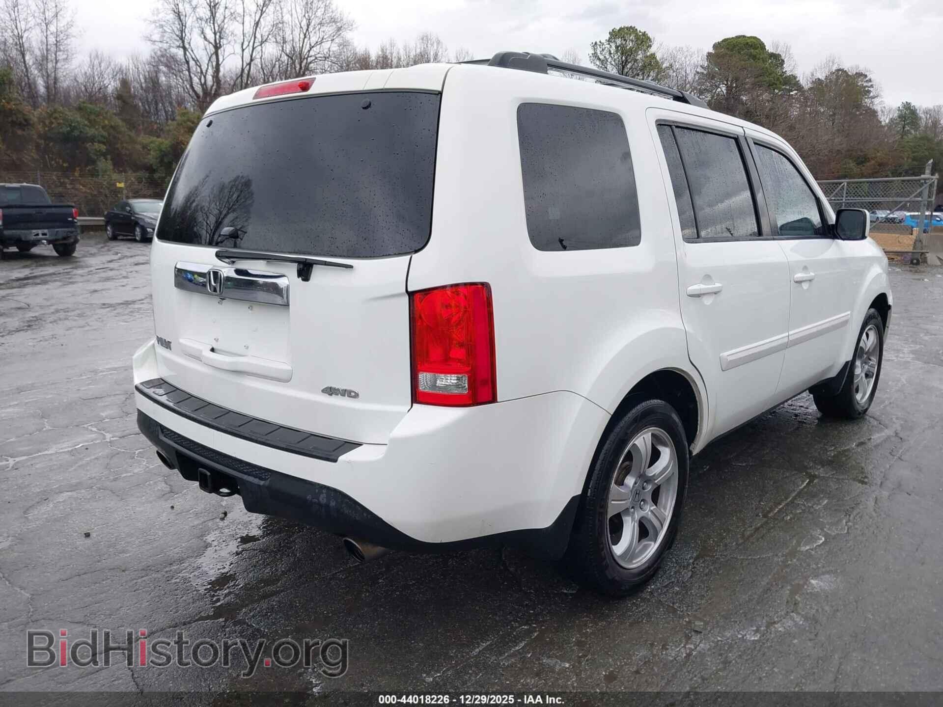 2012 HONDA PILOT - VIN: 5FNYF4H5XCB084052 - Фото 4
