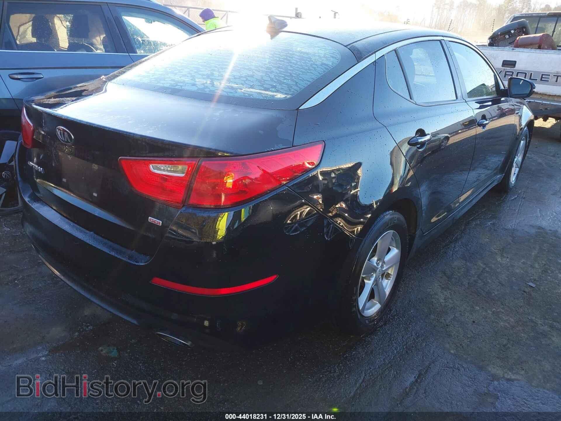 2015 KIA OPTIMA - VIN: 5XXGM4A7XFG372183 - Фото 4
