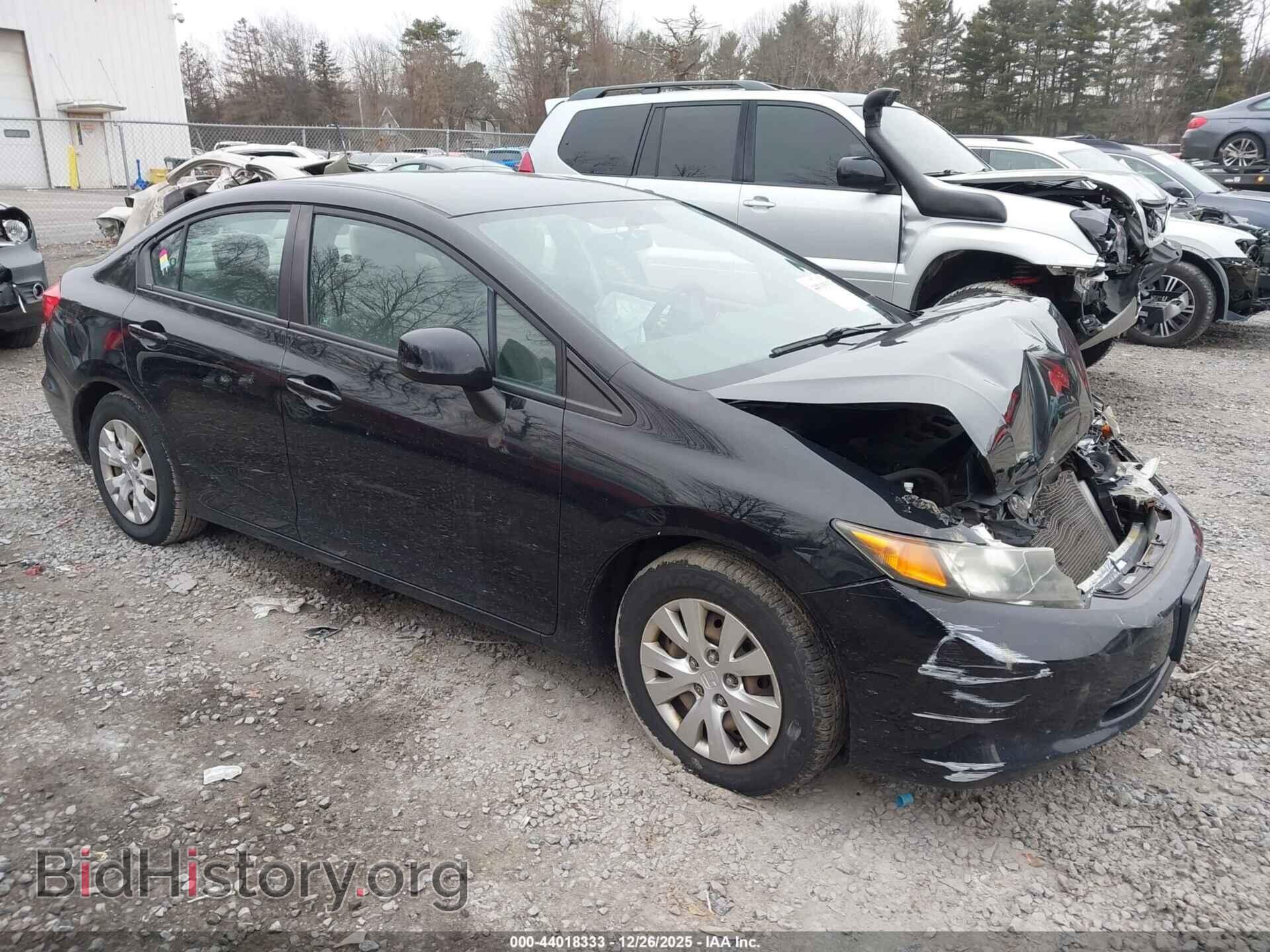 Фотография 2HGFB2F55CH308530 - HONDA CIVIC 2012