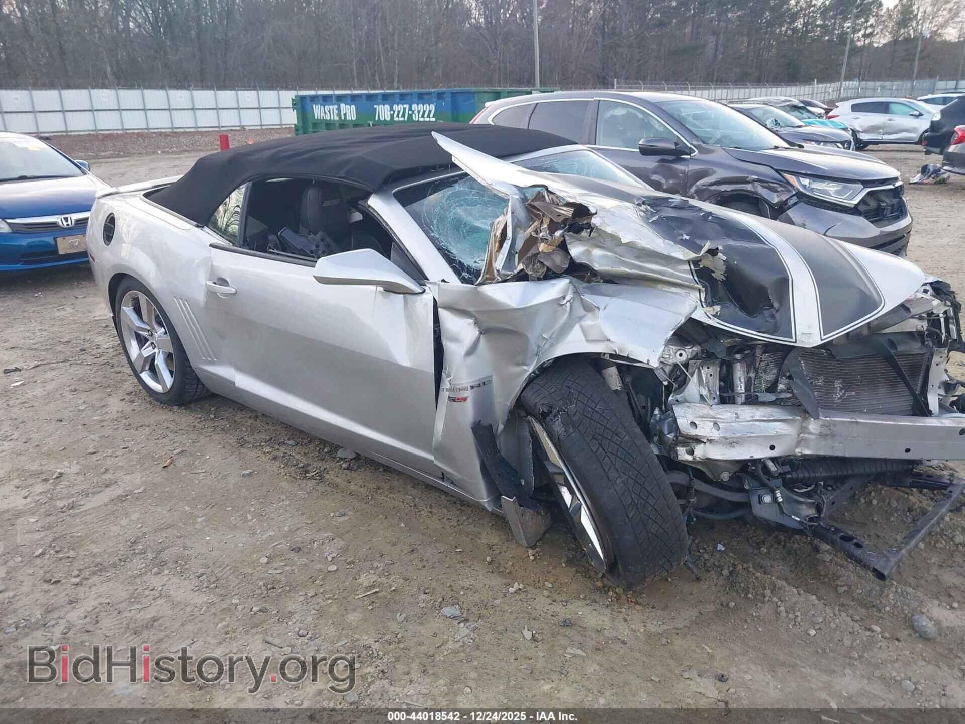 Фотография 2G1FT3DW7B9194996 - CHEVROLET CAMARO 2011