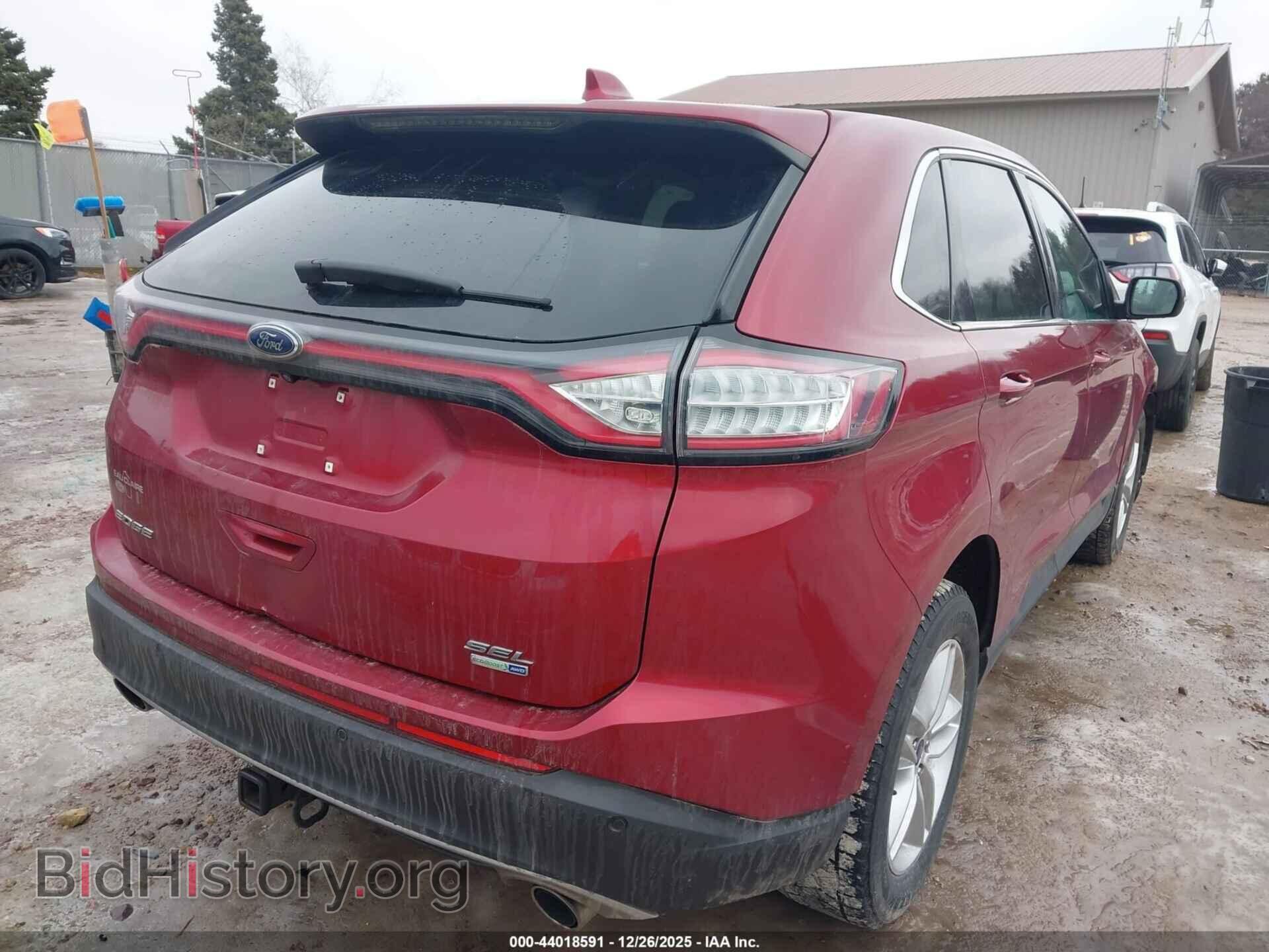 2015 FORD EDGE - VIN: 2FMTK4J99FBC34202 - Фото 4