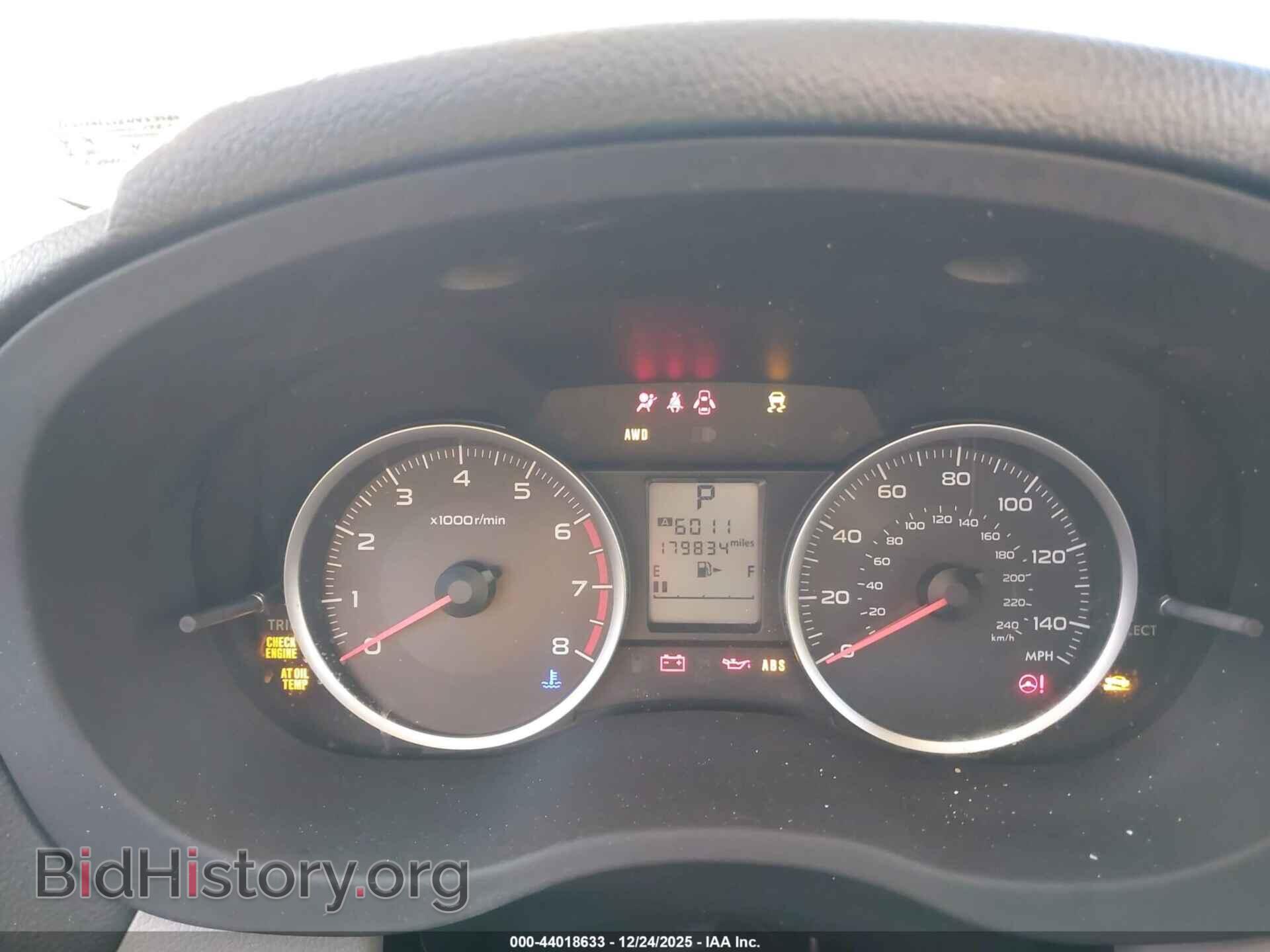 2014 SUBARU FORESTER - VIN: JF2SJAEC5EH437789 - Фото 7