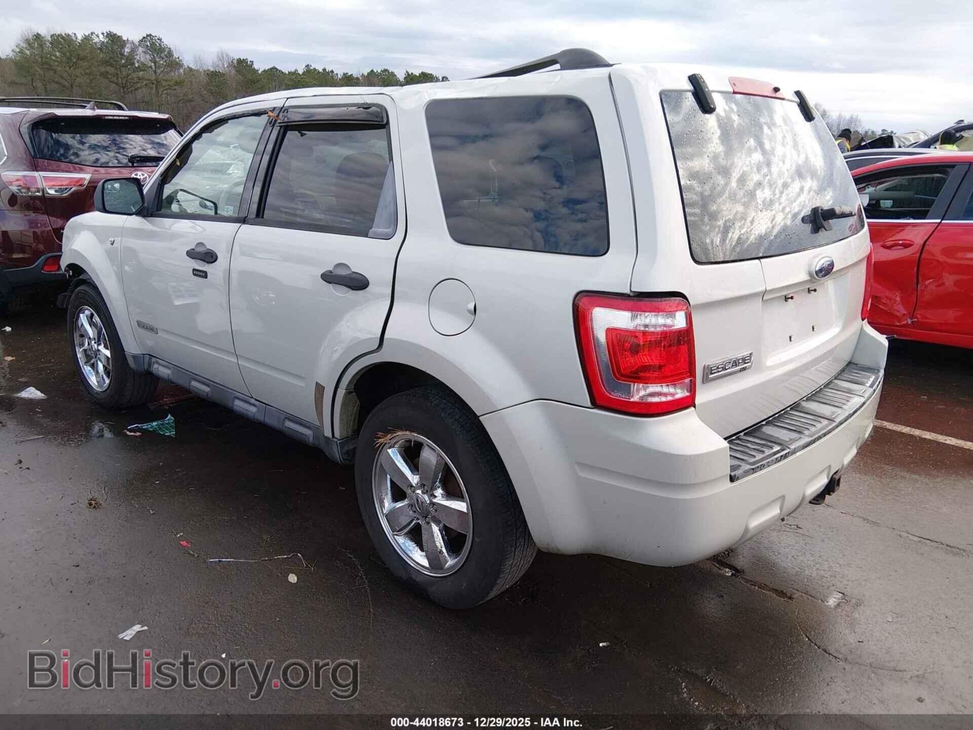 2008 FORD ESCAPE - VIN: 1FMCU031X8KC15810 - Фото 3