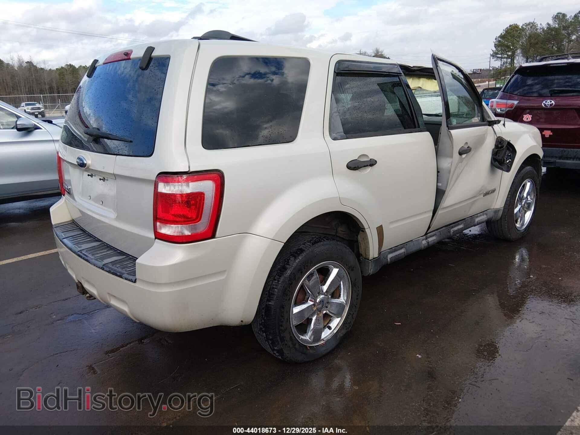 2008 FORD ESCAPE - VIN: 1FMCU031X8KC15810 - Фото 4