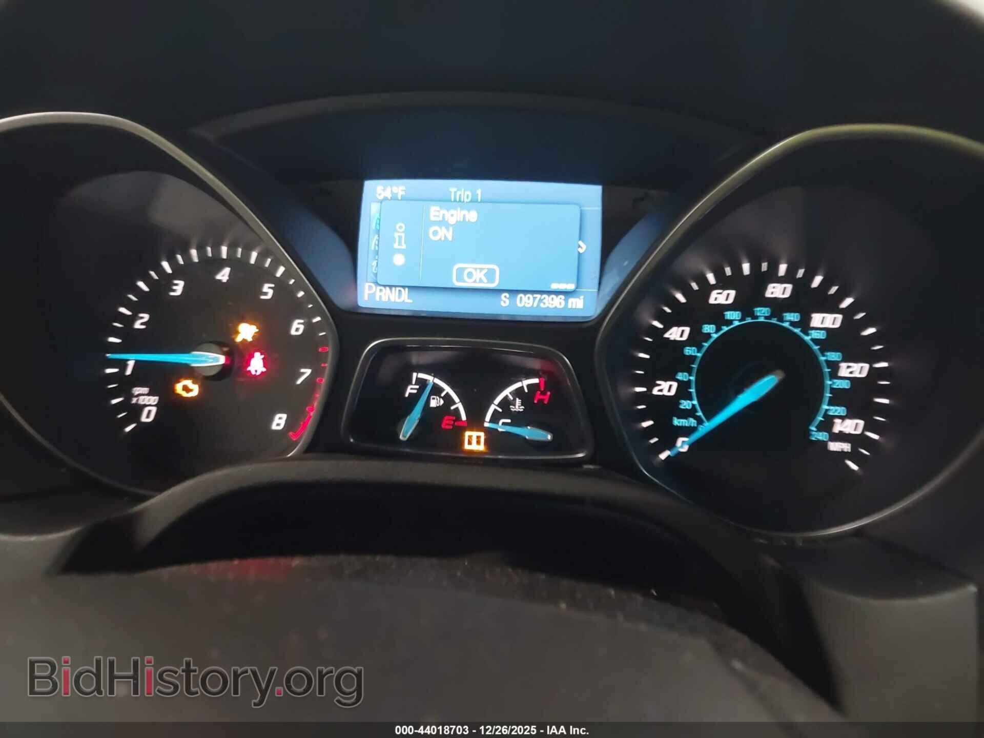 2014 FORD FOCUS - VIN: 1FADP3F2XEL432033 - Фото 7