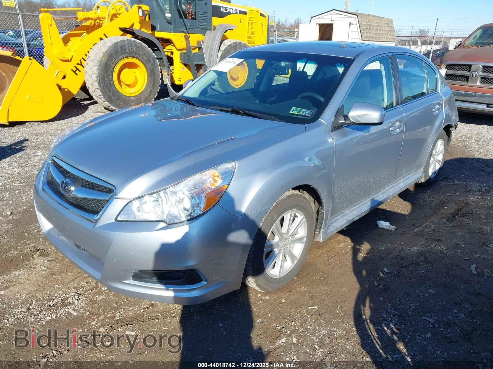 2012 SUBARU LEGACY - VIN: 4S3BMBG67C3030747 - Фото 2