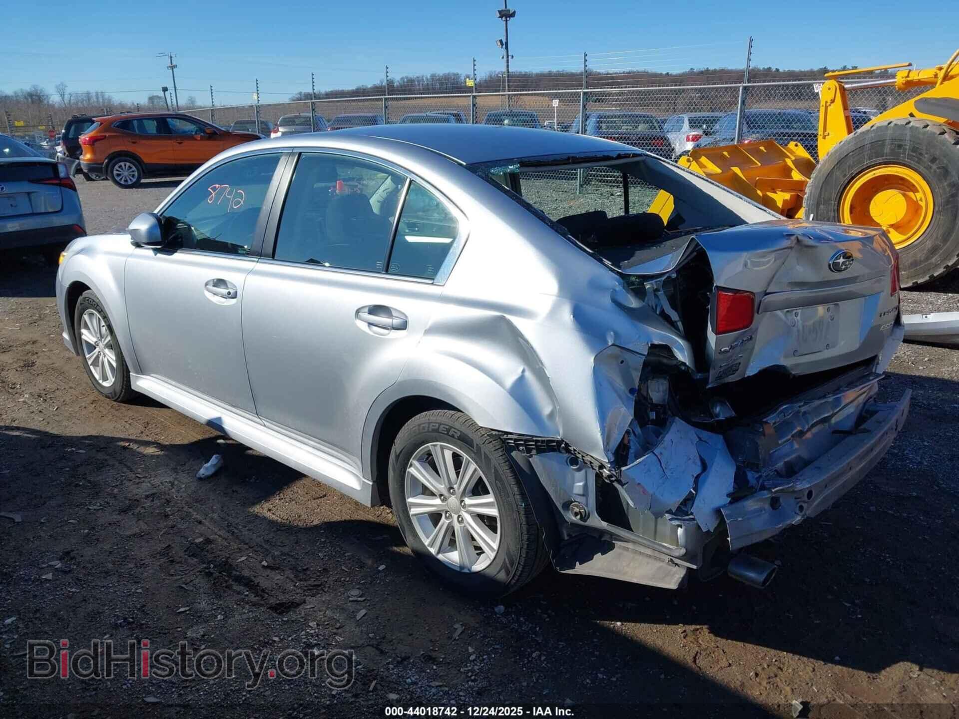 2012 SUBARU LEGACY - VIN: 4S3BMBG67C3030747 - Фото 3