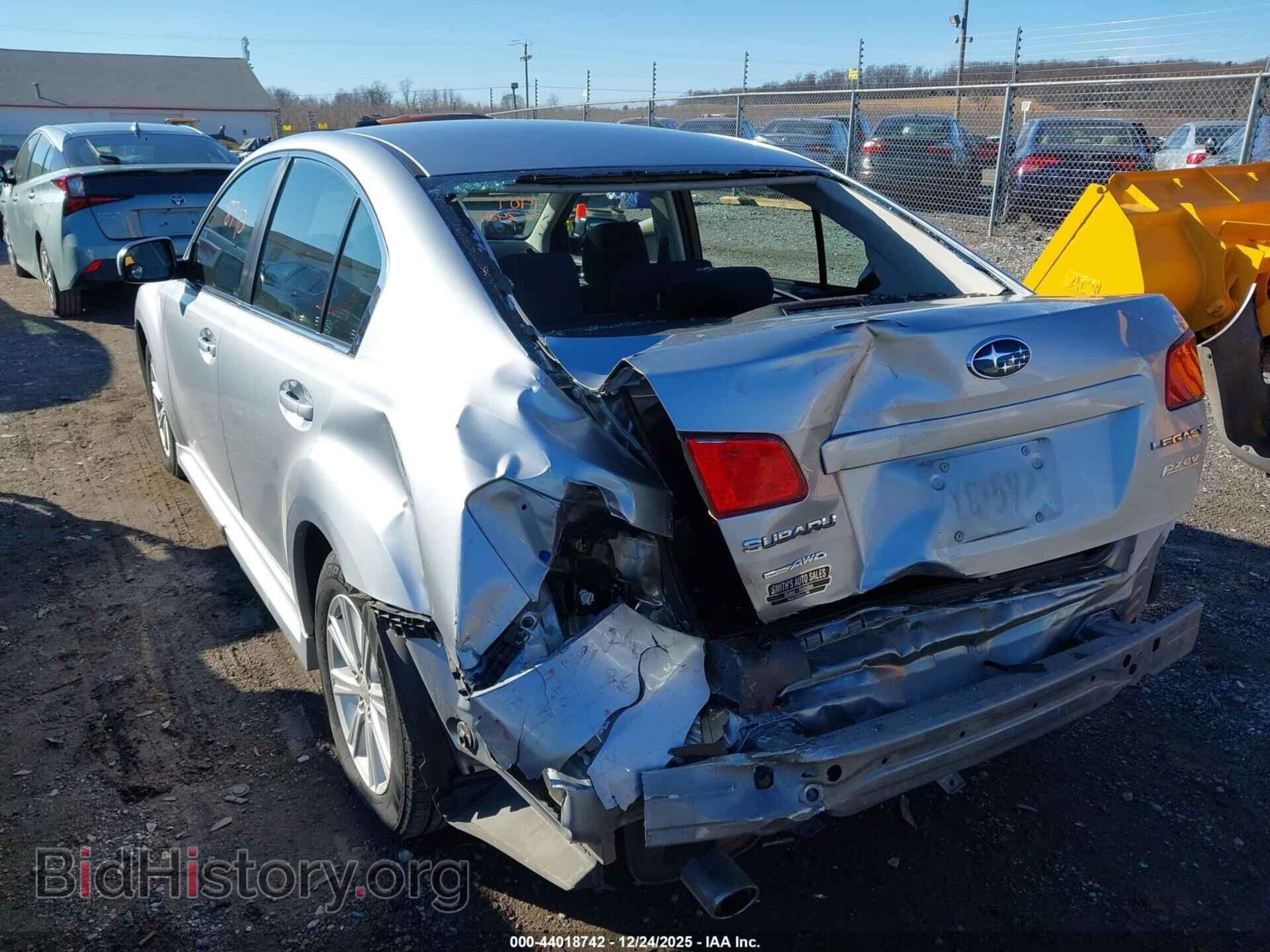 2012 SUBARU LEGACY - VIN: 4S3BMBG67C3030747 - Фото 6