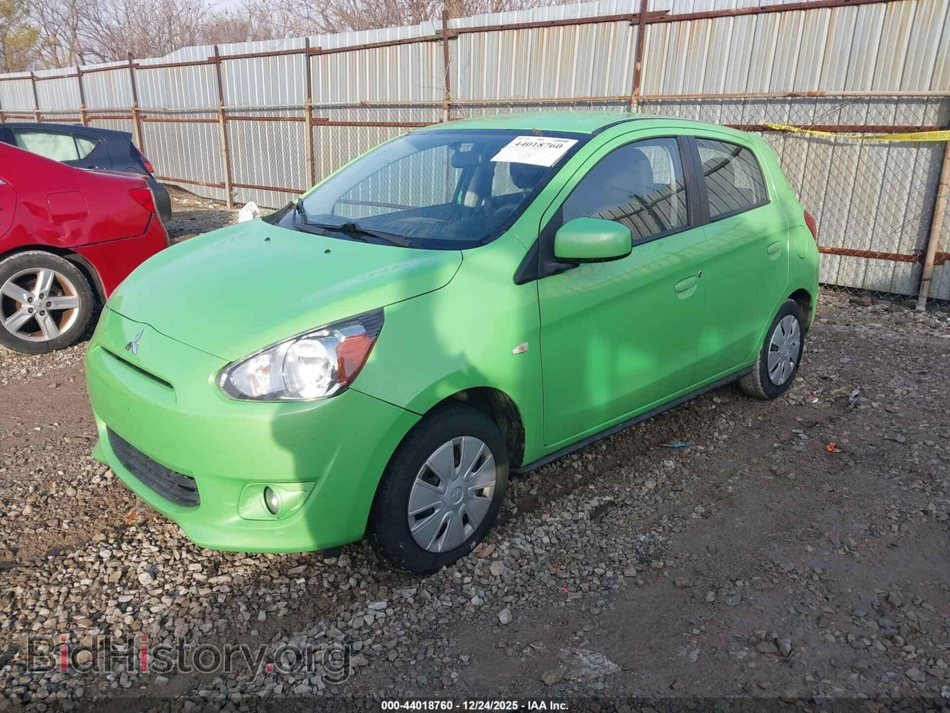 2015 MITSUBISHI MIRAGE - VIN: ML32A3HJ0FH006348 - Фото 2