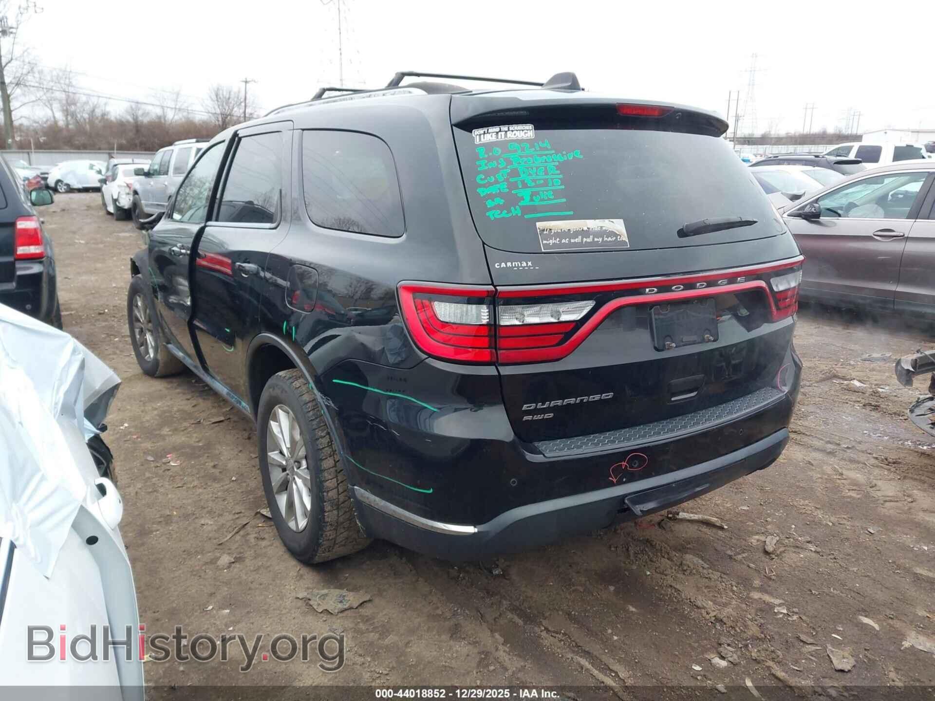 2017 DODGE DURANGO - VIN: 1C4RDJAG1HC780839 - Фото 3