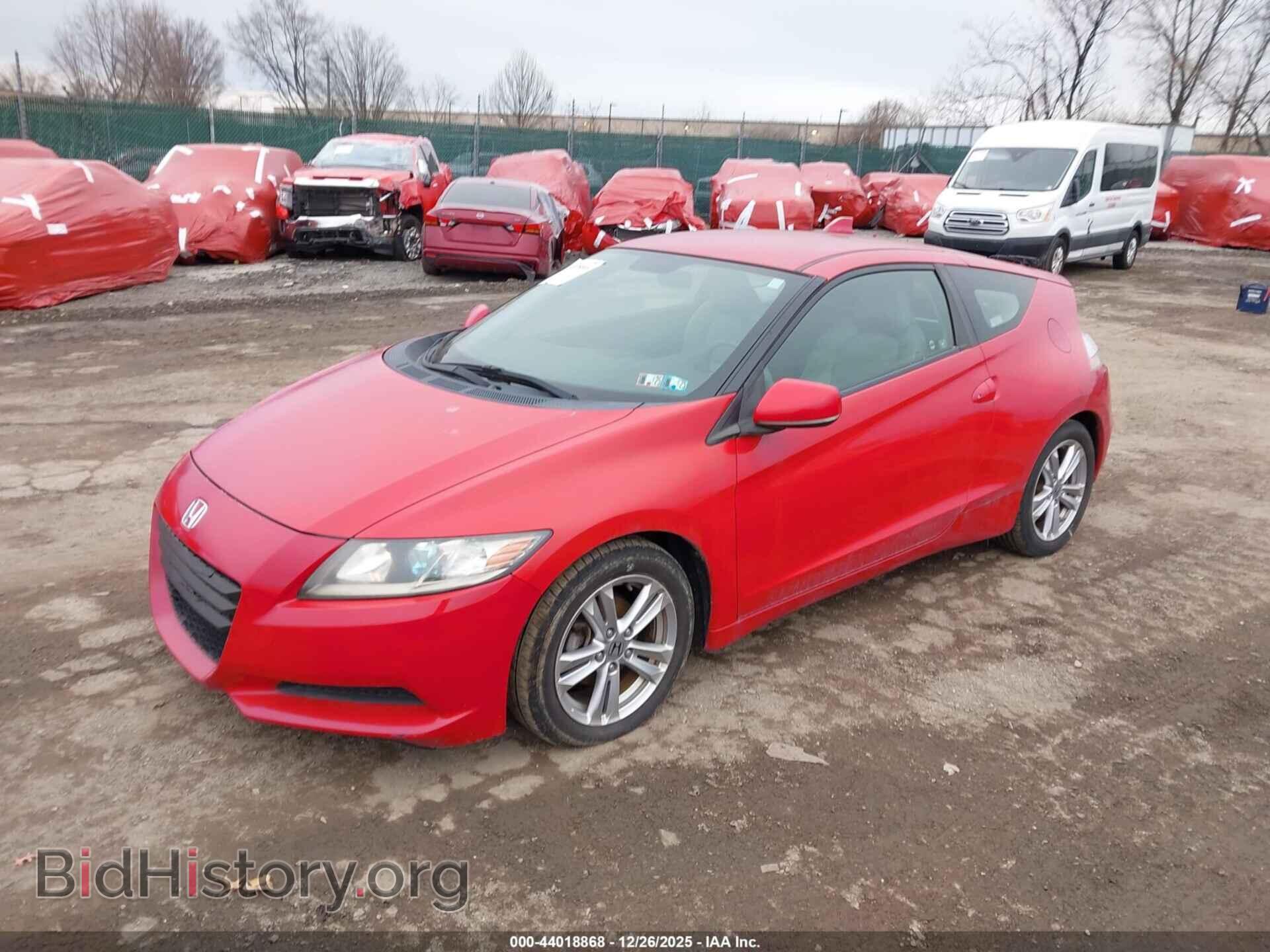 2011 HONDA CR-Z - VIN: JHMZF1C47BS007771 - Фото 2