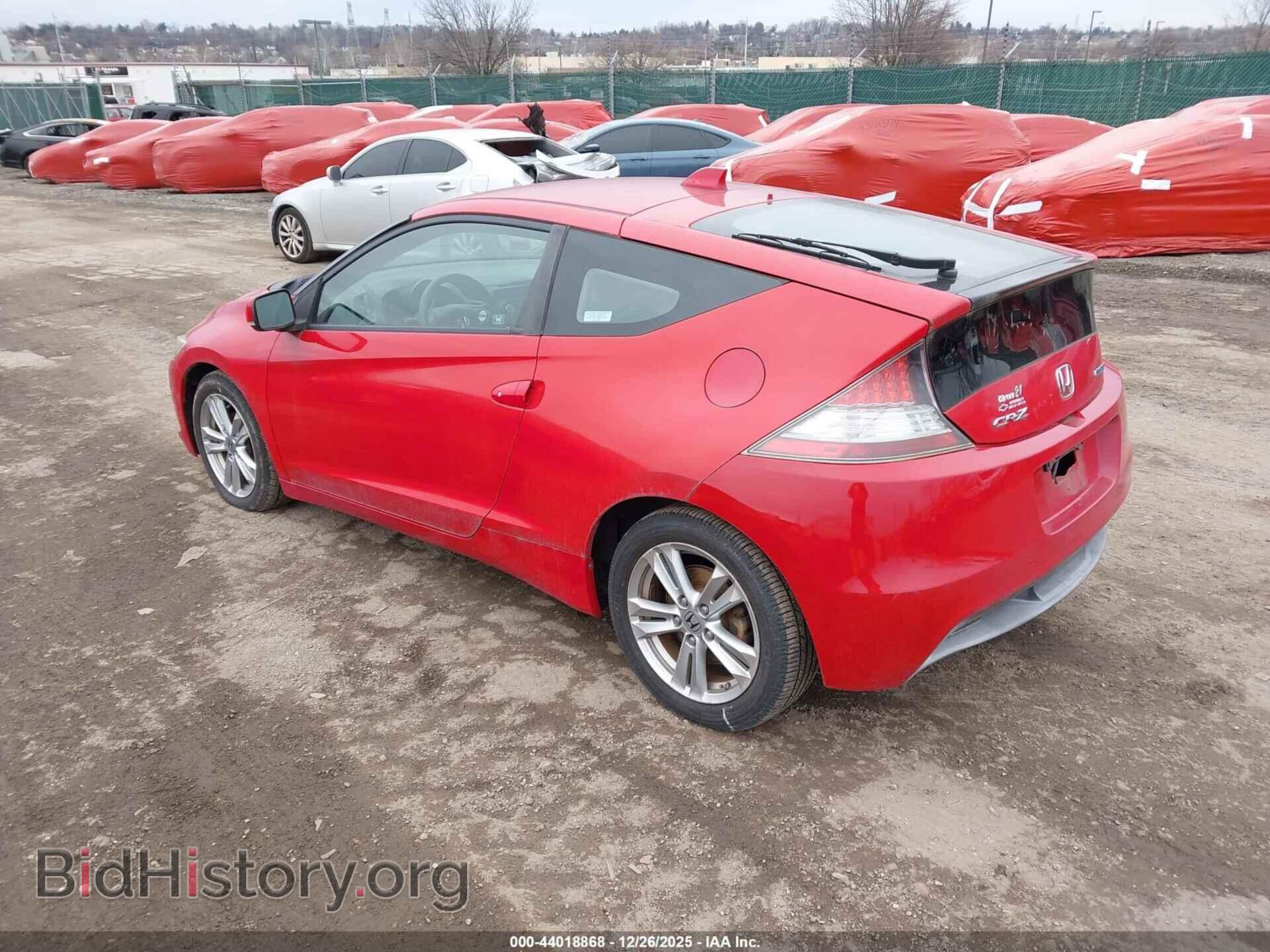2011 HONDA CR-Z - VIN: JHMZF1C47BS007771 - Фото 3