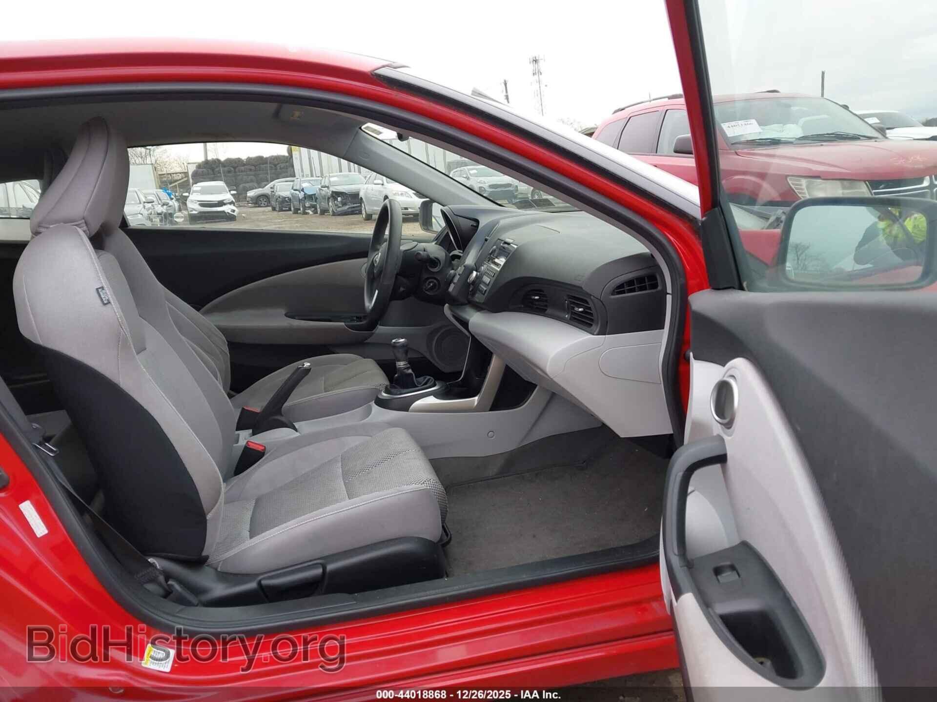 2011 HONDA CR-Z - VIN: JHMZF1C47BS007771 - Фото 5