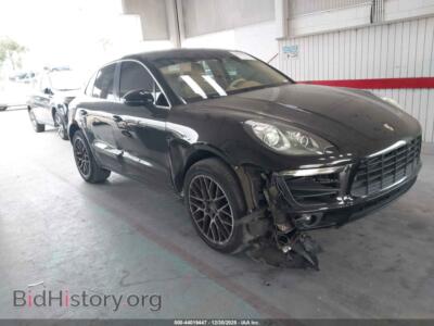 2016 Porsche MACAN S, black — VIN WP1AB2A5XGLB45381, IAAI
