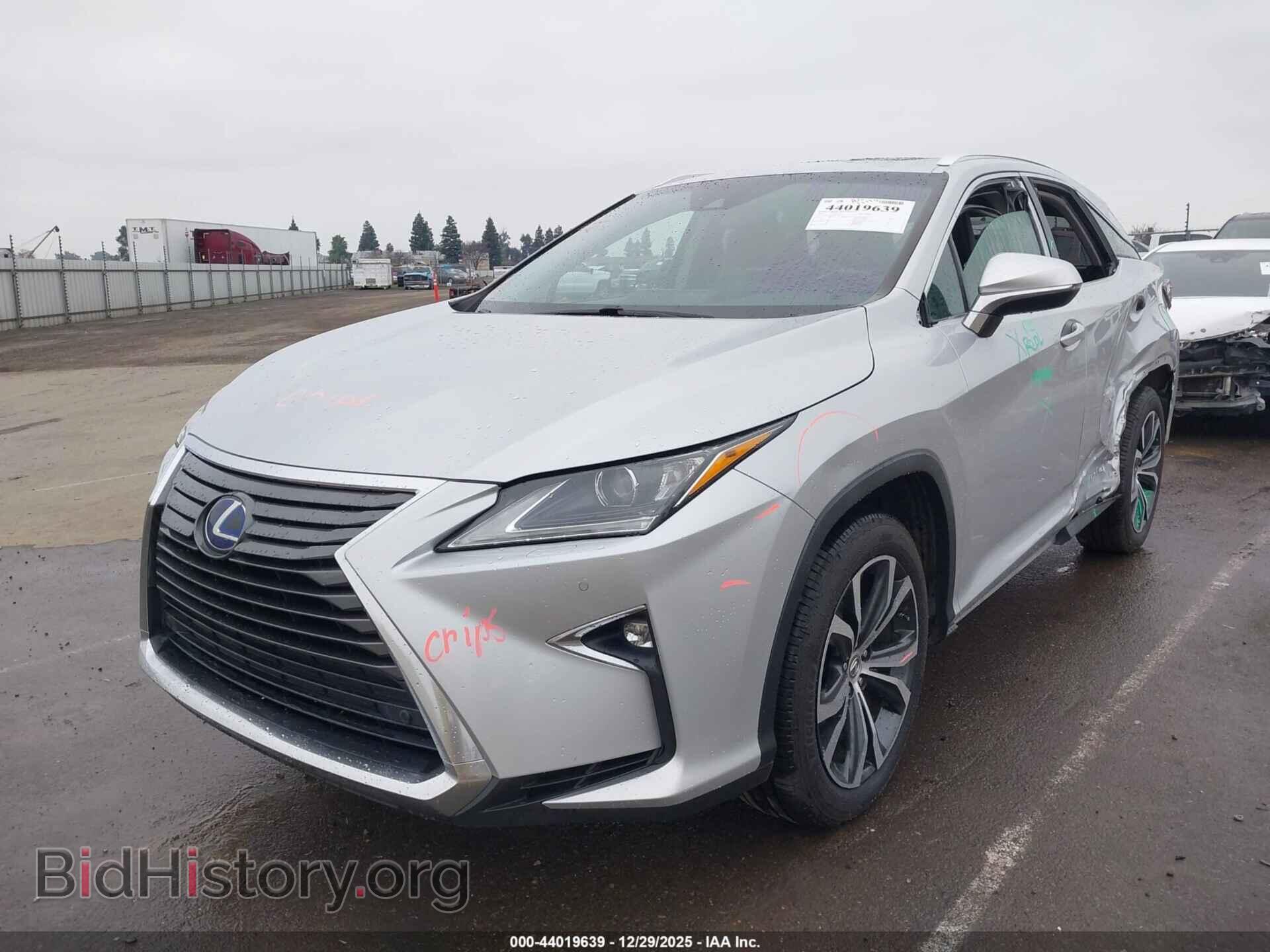 2016 LEXUS RX 450H - VIN: 2T2BGMCA4GC001910 - Фото 2