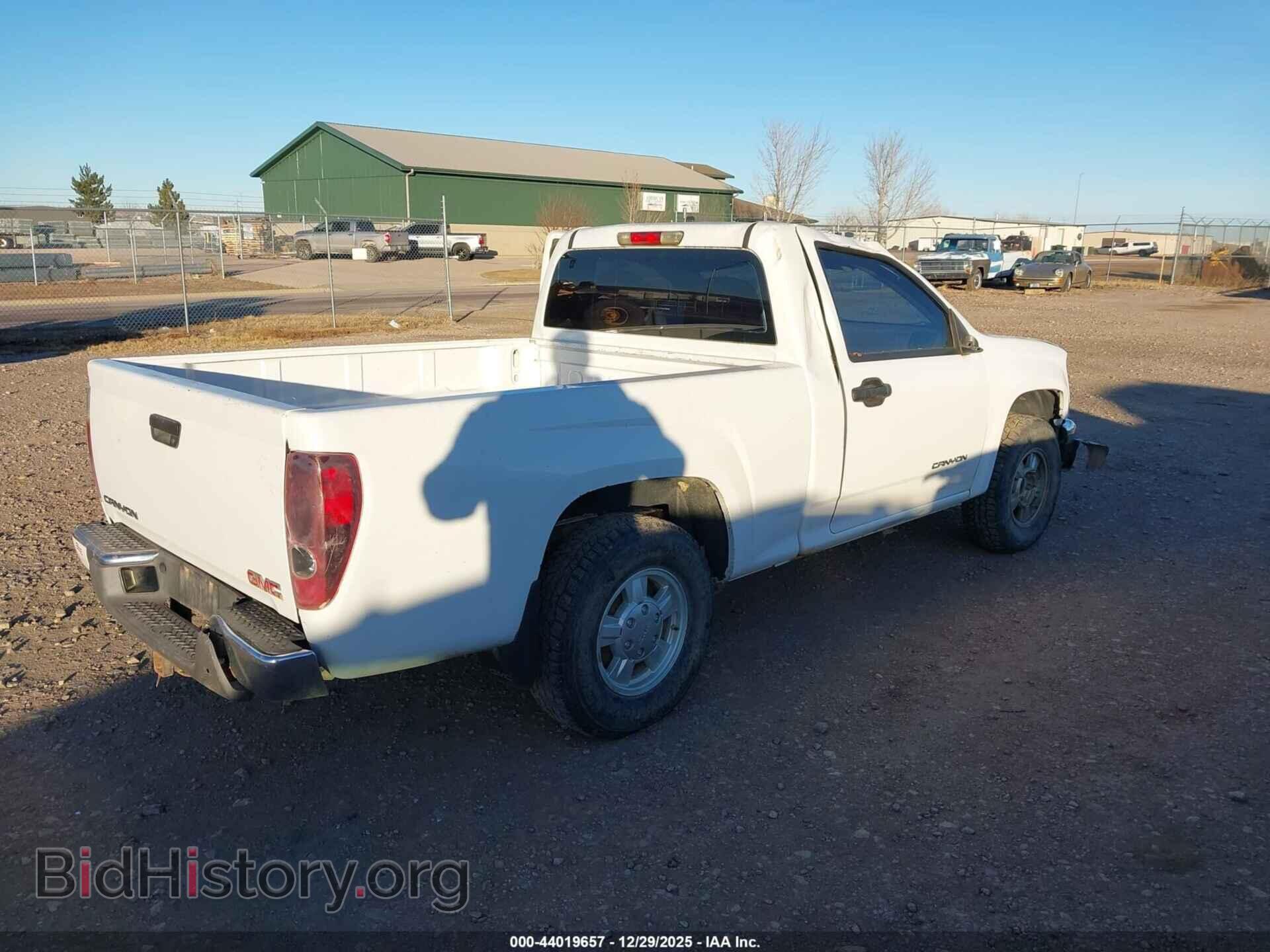 2005 GMC CANYON - VIN: 1GTCS148658292517 - Фото 4