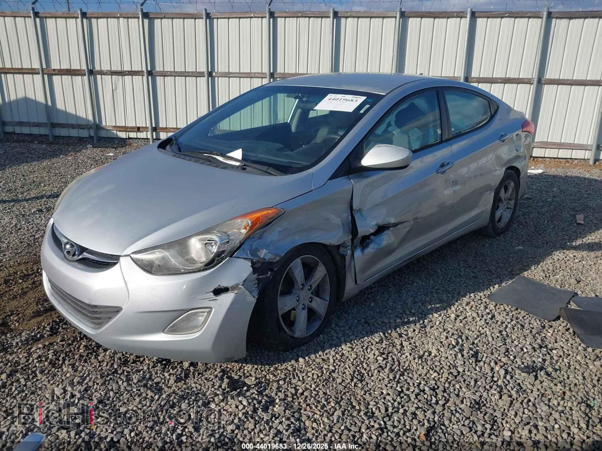 2012 HYUNDAI ELANTRA - VIN: 5NPDH4AE2CH142109 - Фото 2