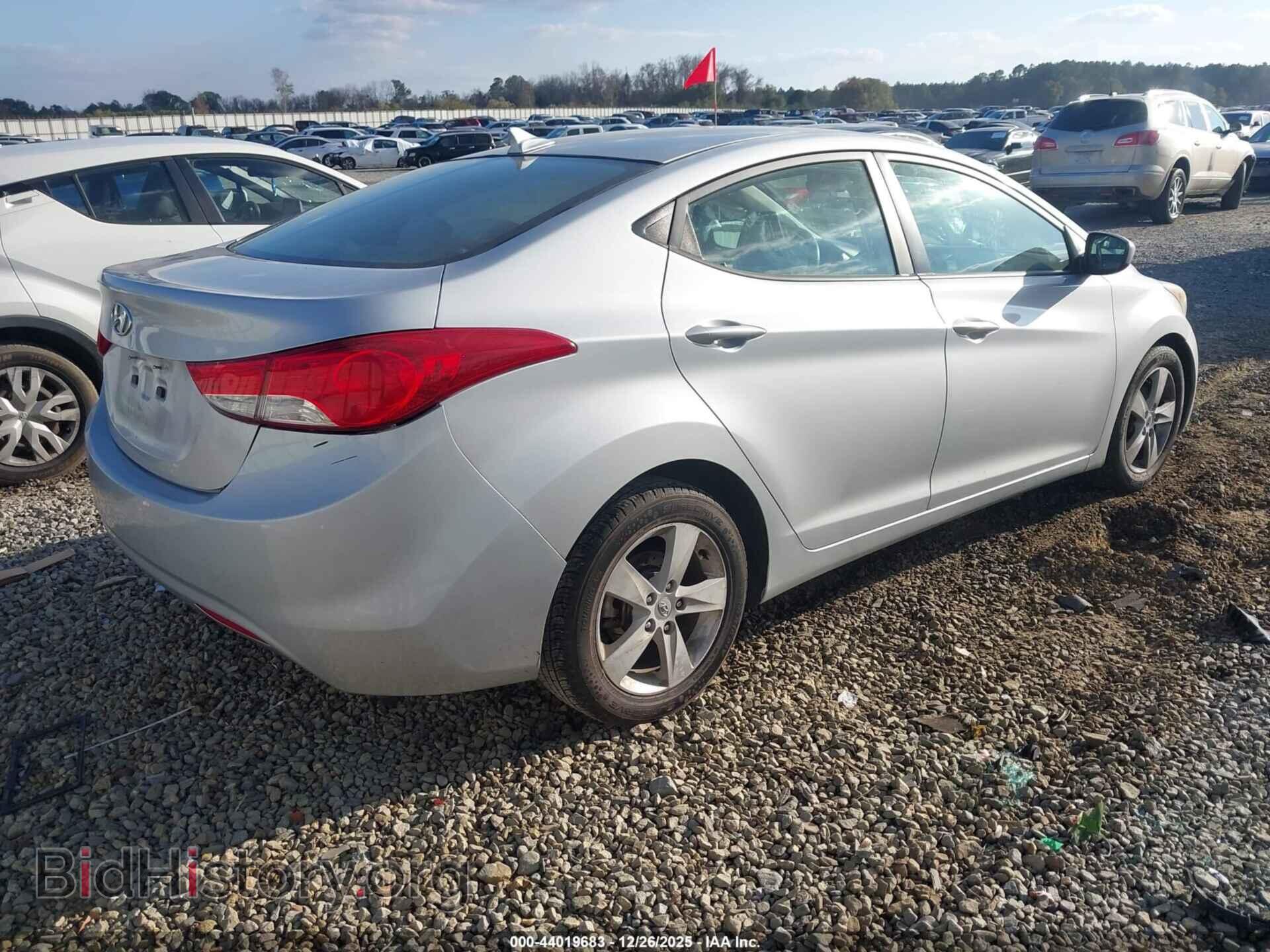 2012 HYUNDAI ELANTRA - VIN: 5NPDH4AE2CH142109 - Фото 4