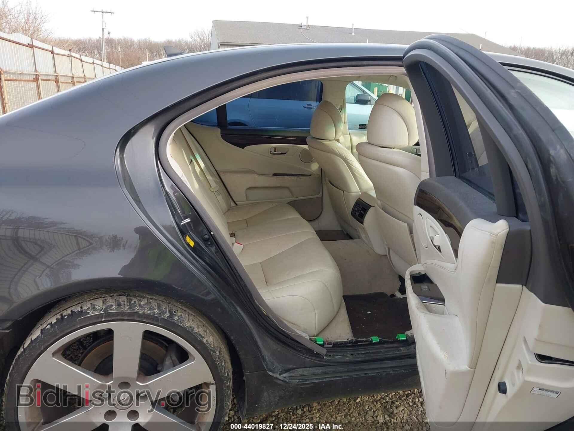 2009 LEXUS LS 460 - VIN: JTHCL46F195001924 - Фото 8