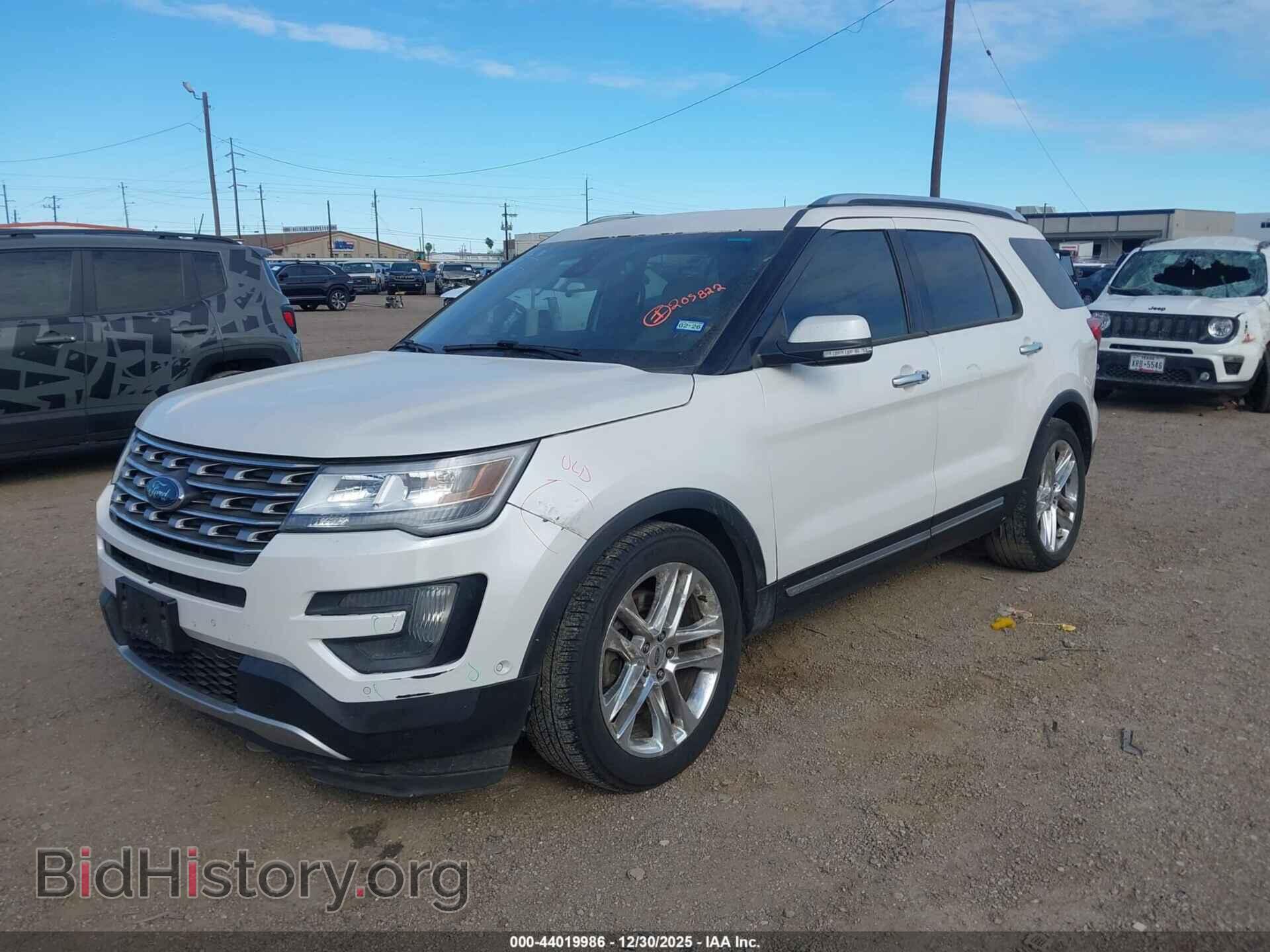 2016 FORD EXPLORER - VIN: 1FM5K7F81GGA07106 - Фото 2