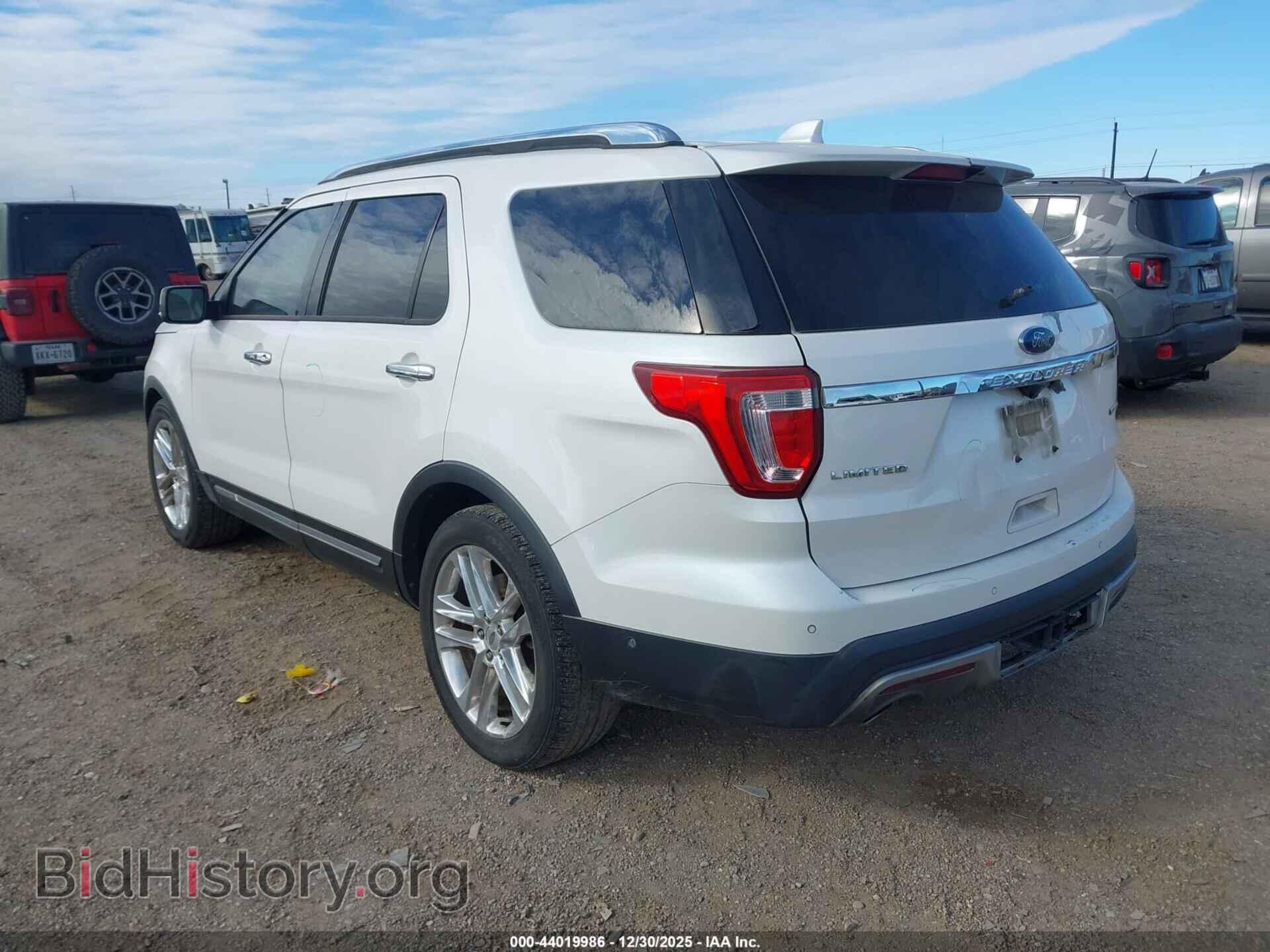 2016 FORD EXPLORER - VIN: 1FM5K7F81GGA07106 - Фото 3