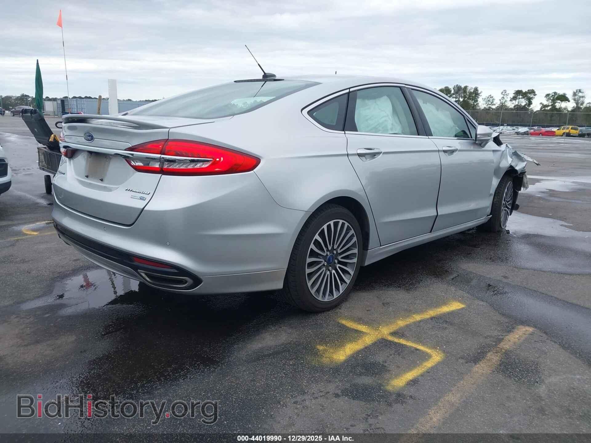 2018 FORD FUSION - VIN: 3FA6P0D92JR206751 - Фото 4