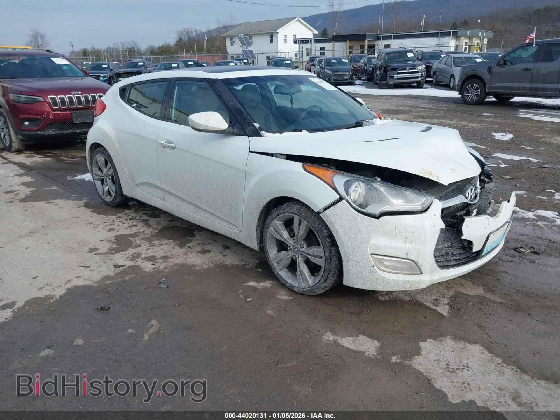 Photo KMHTC6AD8CU057628 - HYUNDAI VELOSTER 2012