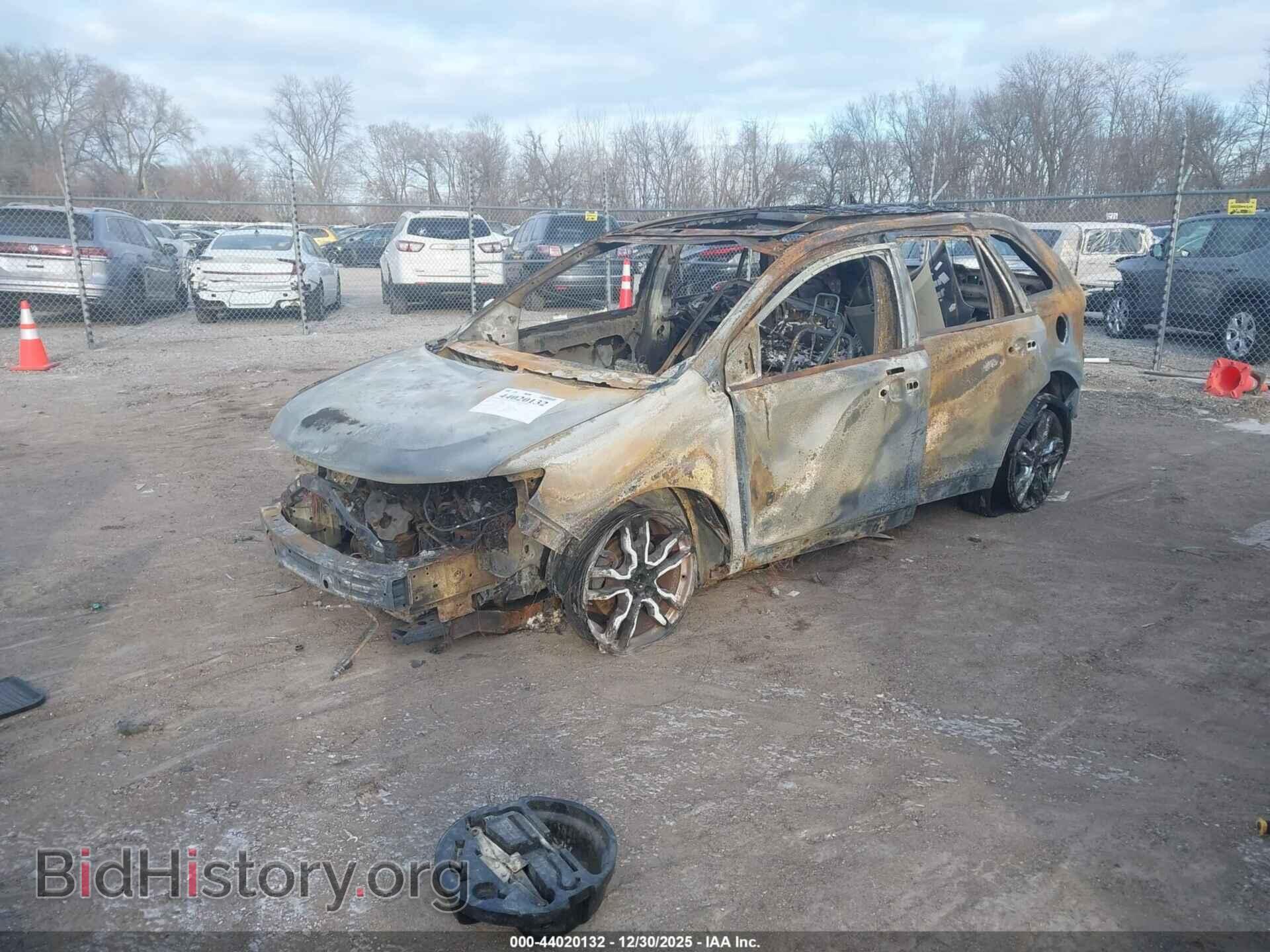 2014 FORD EDGE - VIN: 2FMDK4KC7EBA15848 - Фото 2