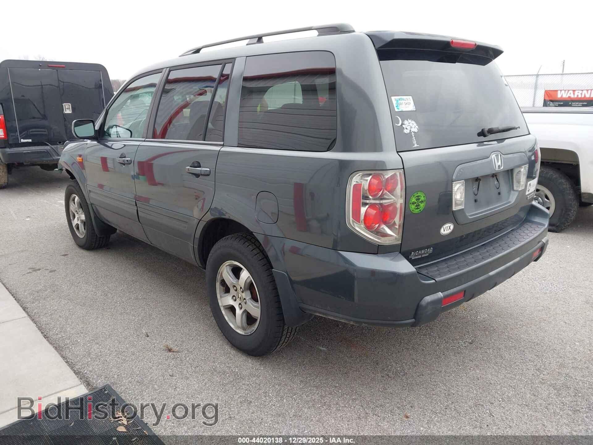 2006 HONDA PILOT - VIN: 2HKYF18426H514507 - Фото 3