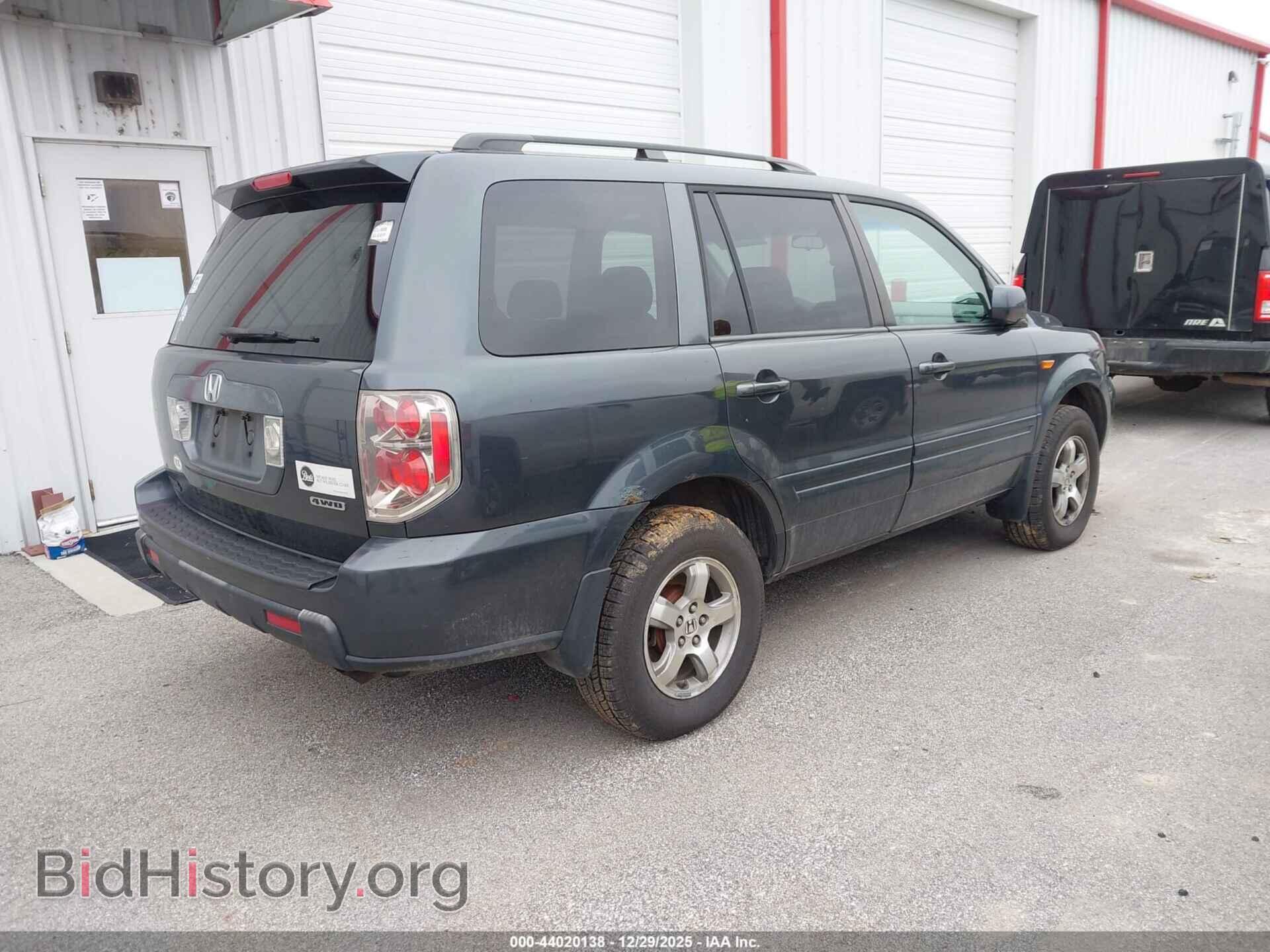 2006 HONDA PILOT - VIN: 2HKYF18426H514507 - Фото 4