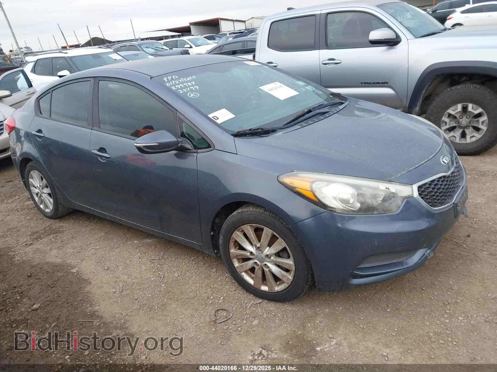 Фотография KNAFX4A66G5603691 - KIA FORTE 2016
