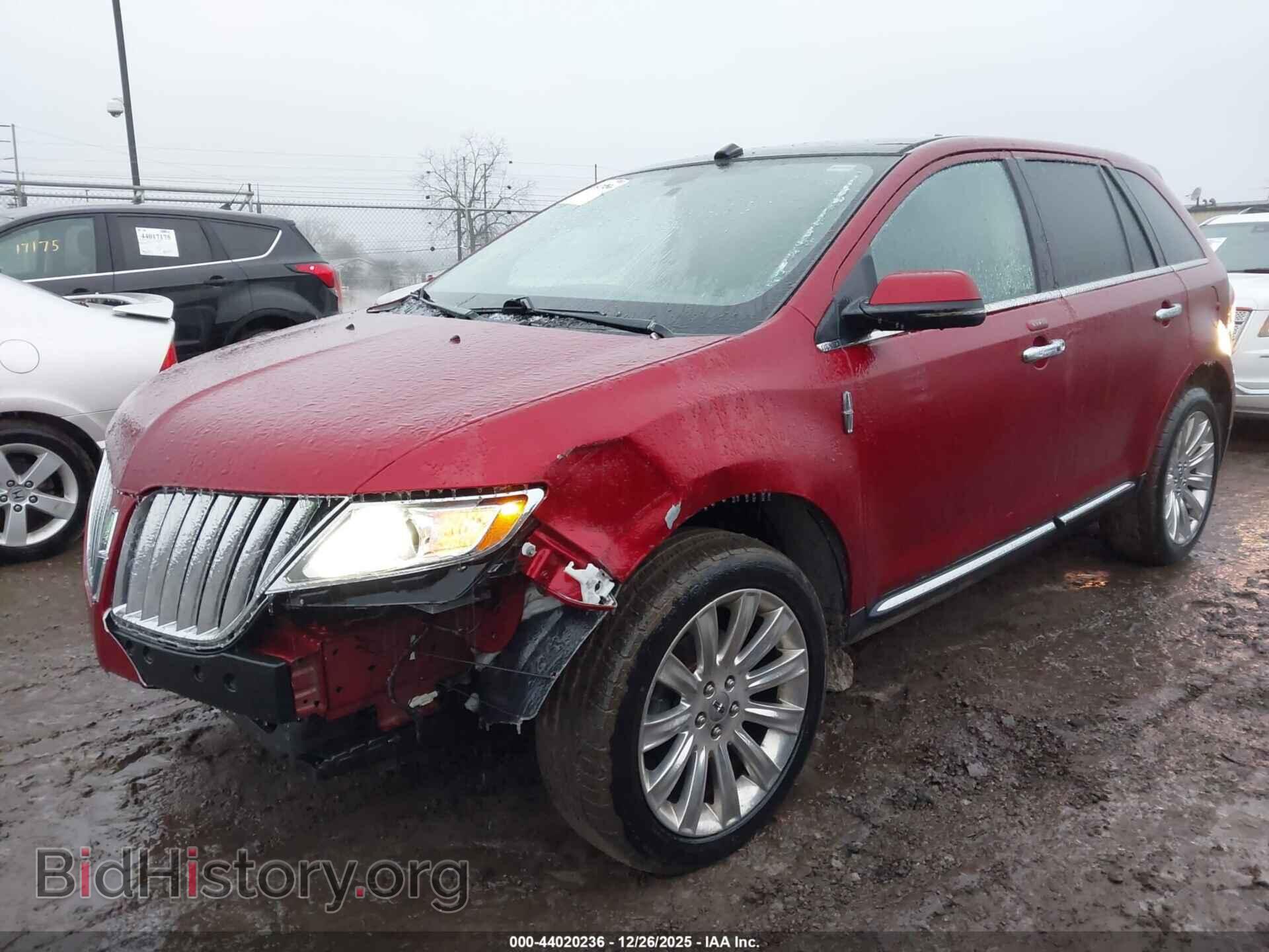 2013 LINCOLN MKX - VIN: 2LMDJ8JK3DBL19961 - Фото 2