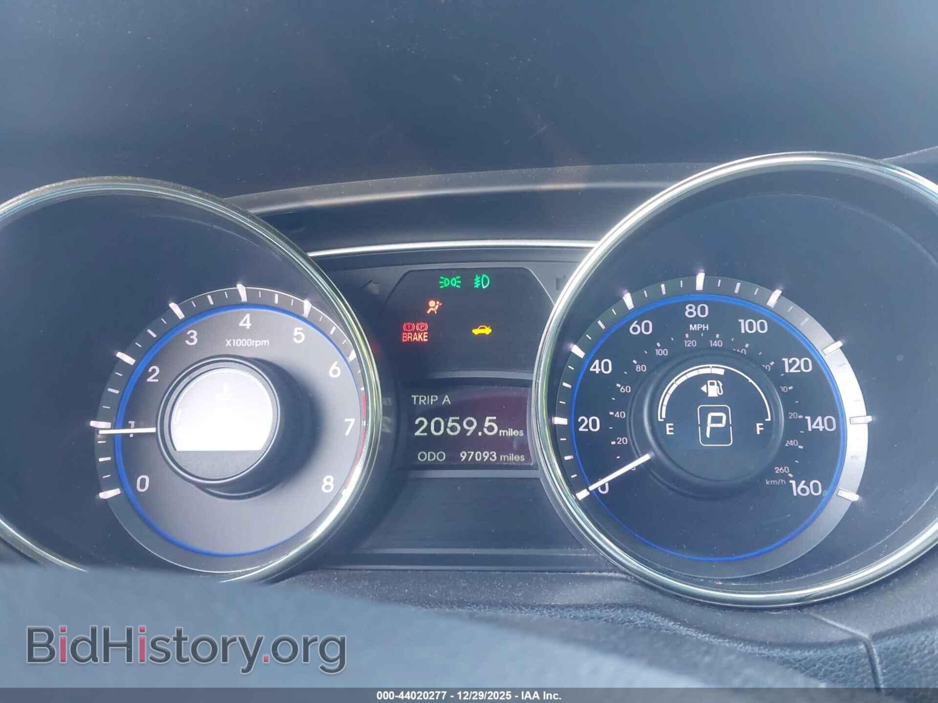 2012 HYUNDAI SONATA - VIN: 5NPEC4AC5CH499351 - Фото 7
