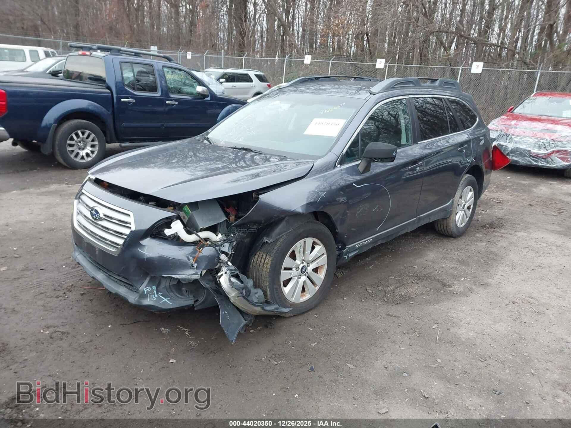 2015 SUBARU OUTBACK - VIN: 4S4BSACCXF3247222 - Фото 2