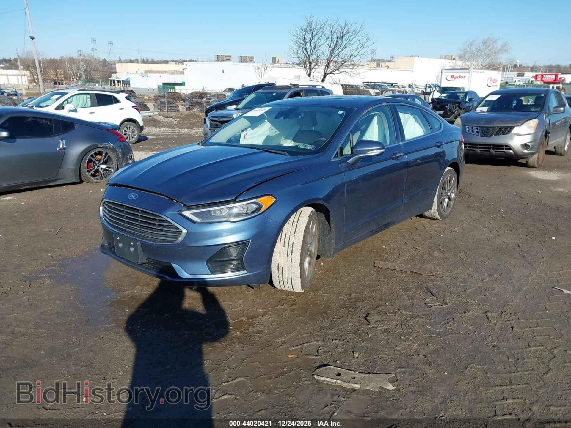 2019 FORD FUSION - VIN: 3FA6P0CD6KR224452 - Фото 2