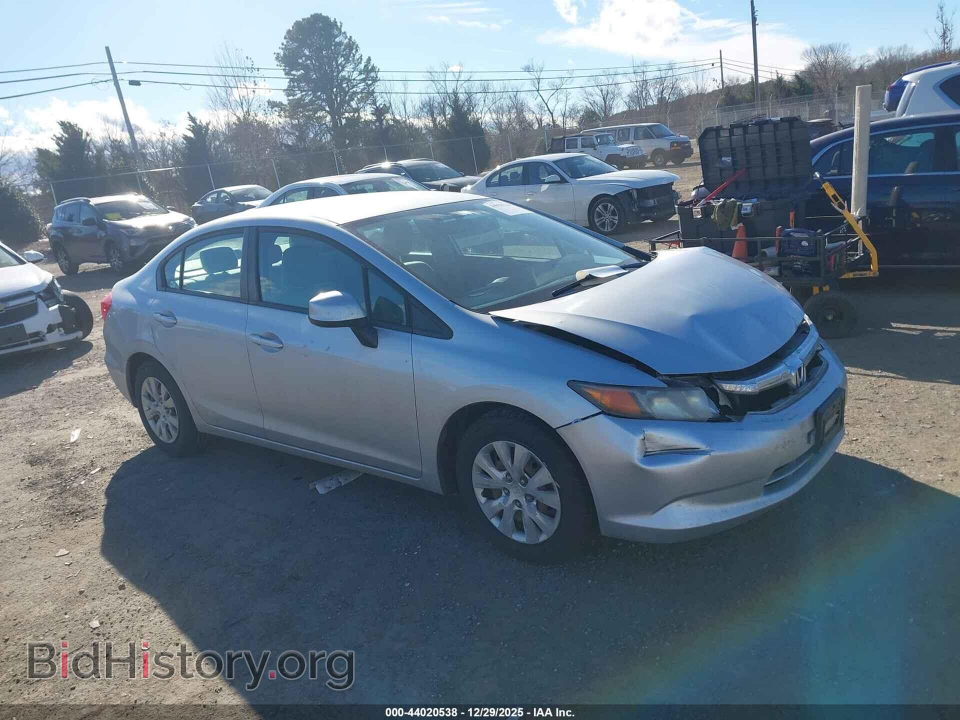 Photo 2HGFB2F56CH566698 - HONDA CIVIC 2012