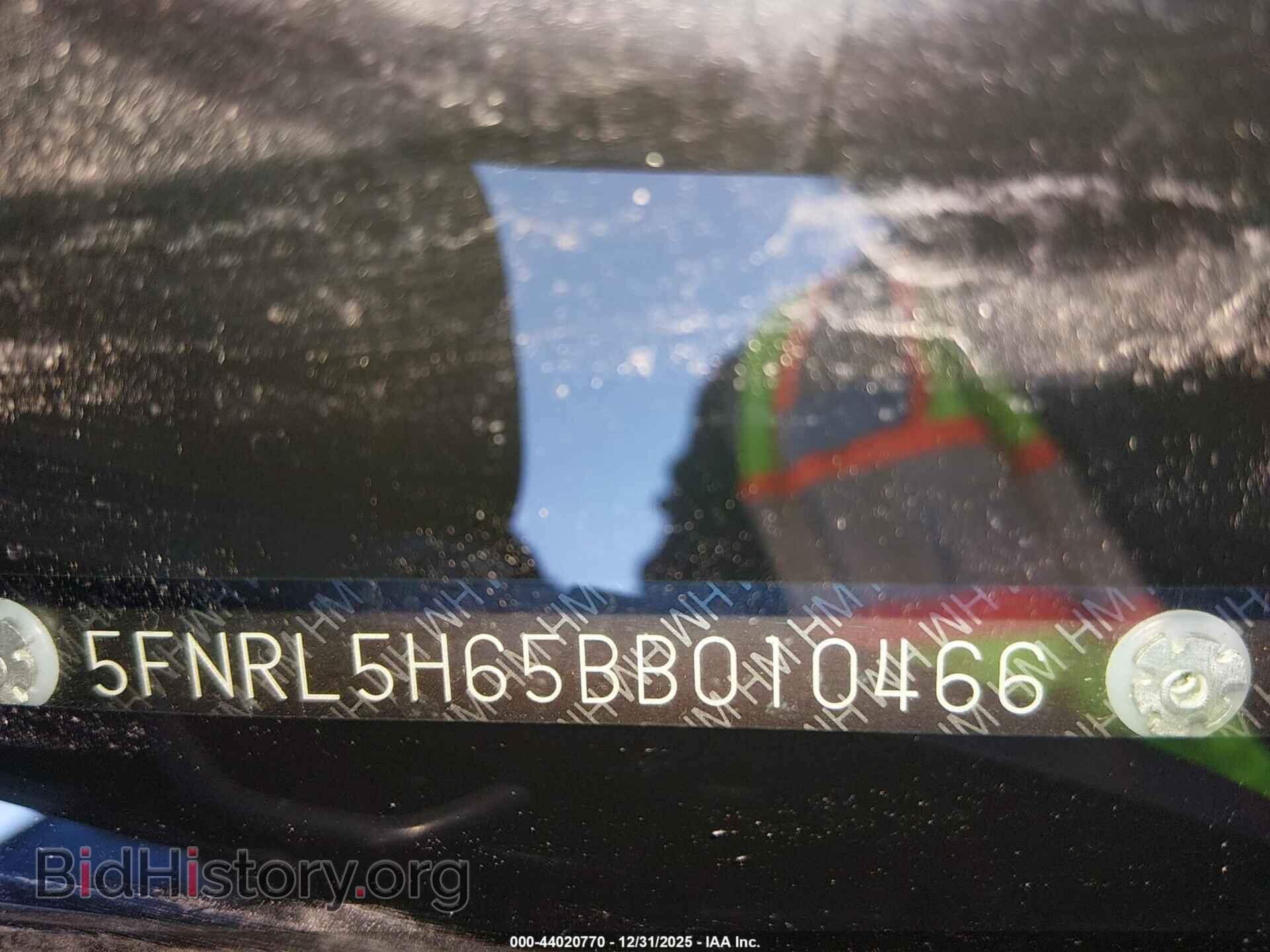 2011 HONDA ODYSSEY - VIN: 5FNRL5H65BB010466 - Фото 9