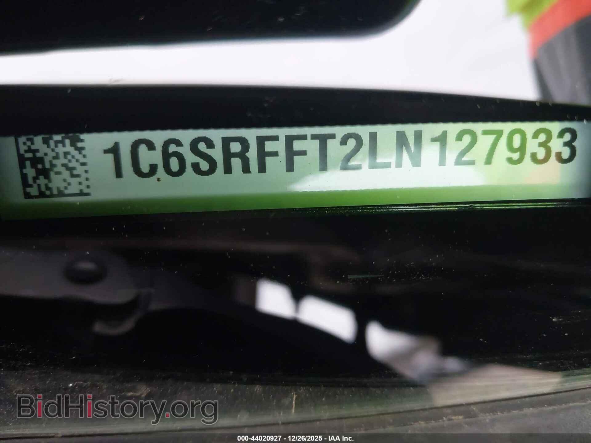 2020 RAM 1500 - VIN: 1C6SRFFT2LN127933 - Фото 9